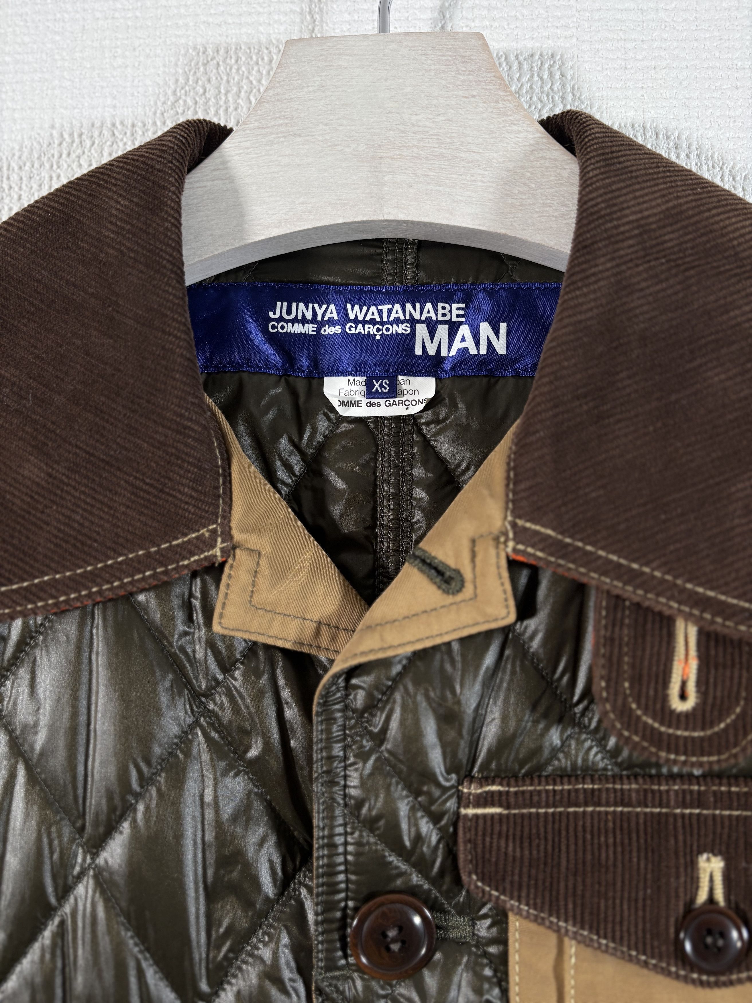 Junya Watanabe AD2009 JUNYA WATANABE MAN quilted hunting jacket Size US XS / EU 42 / 0 - 3 Thumbnail