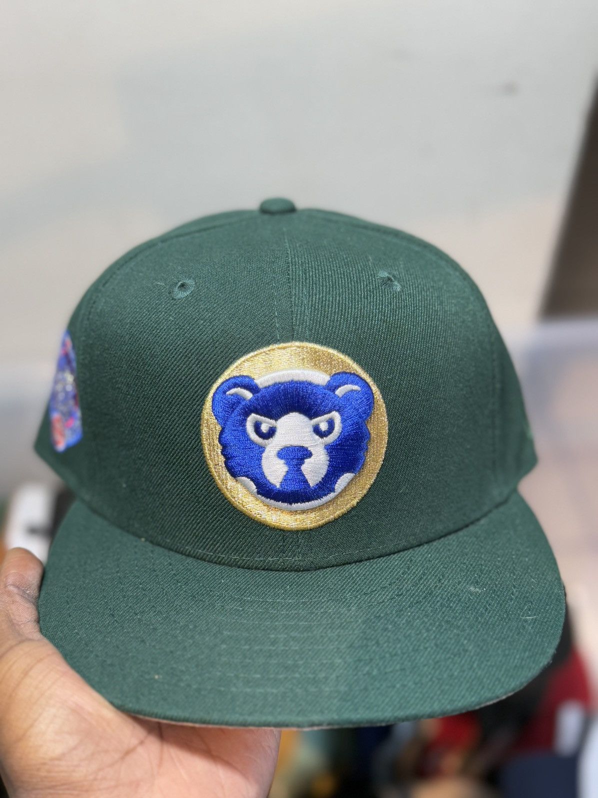 Hat Club × MyFitteds × New Era 7 1/4 Chi. Cubs Wrigley Field “Lucky Charms ST. Patrick Day” Size ONE SIZE - 2 Thumbnail