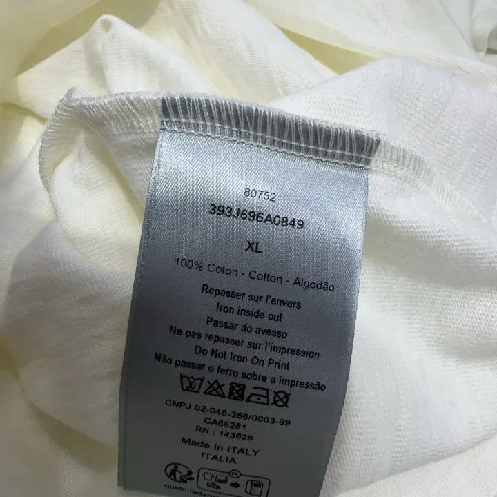 Dior Dior Dior Logo Print Short Sleeve T-Shirt 0079-2507 Size US XL / EU 56 / 4 - 4 Thumbnail