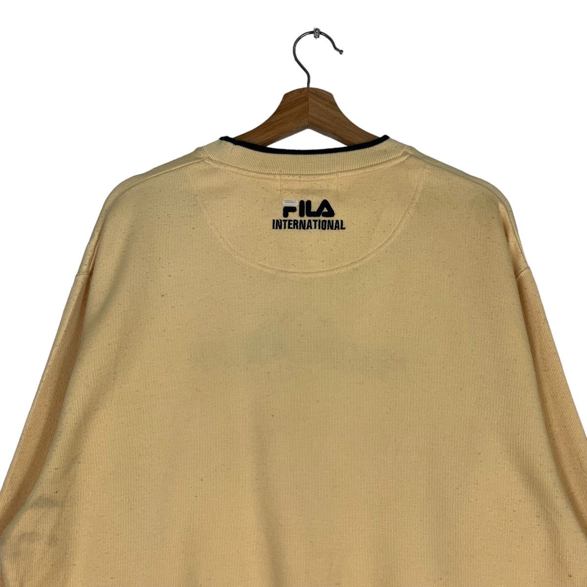 Fila FILA Big Logo Crewneck Sweatshirts #0813-C37 Size US L / EU 52-54 / 3 - 8 Thumbnail