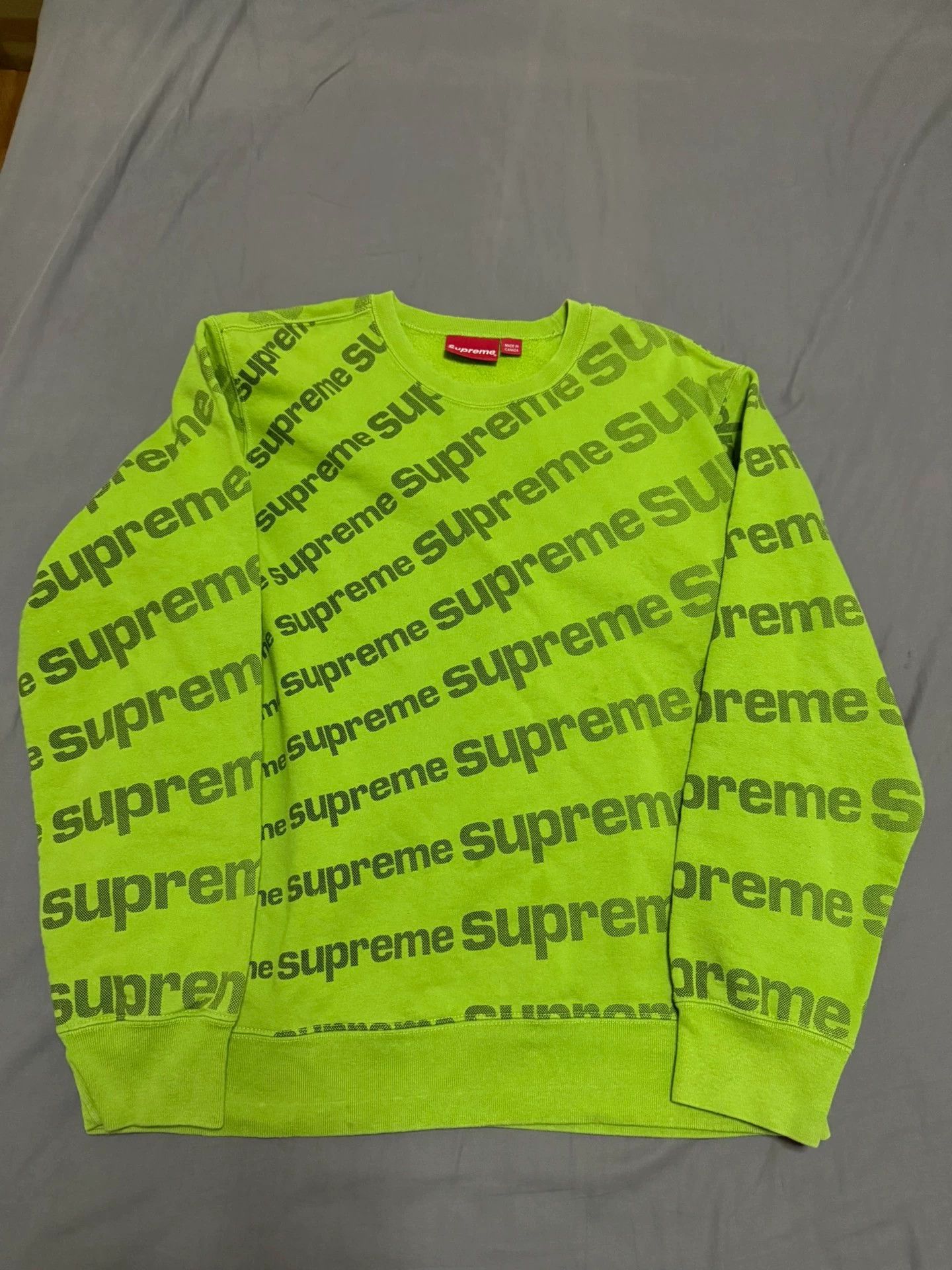 Supreme Supreme radial logo sweatshirt M (authentic) Size US M / EU 48-50 / 2 - 1 Thumbnail
