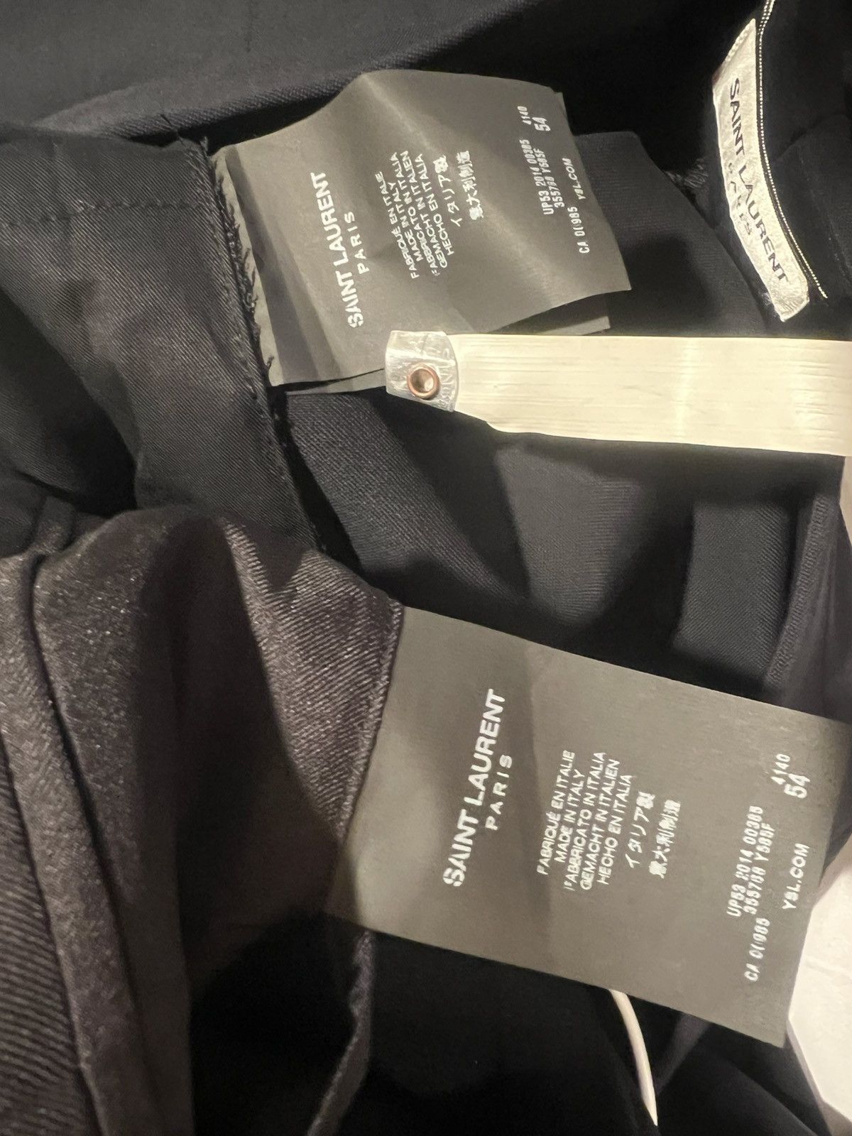 Saint Laurent Paris Saint Laurent Hedi Slimane tuxedo suit. 54/L. $3100 Size 44R - 12 Thumbnail