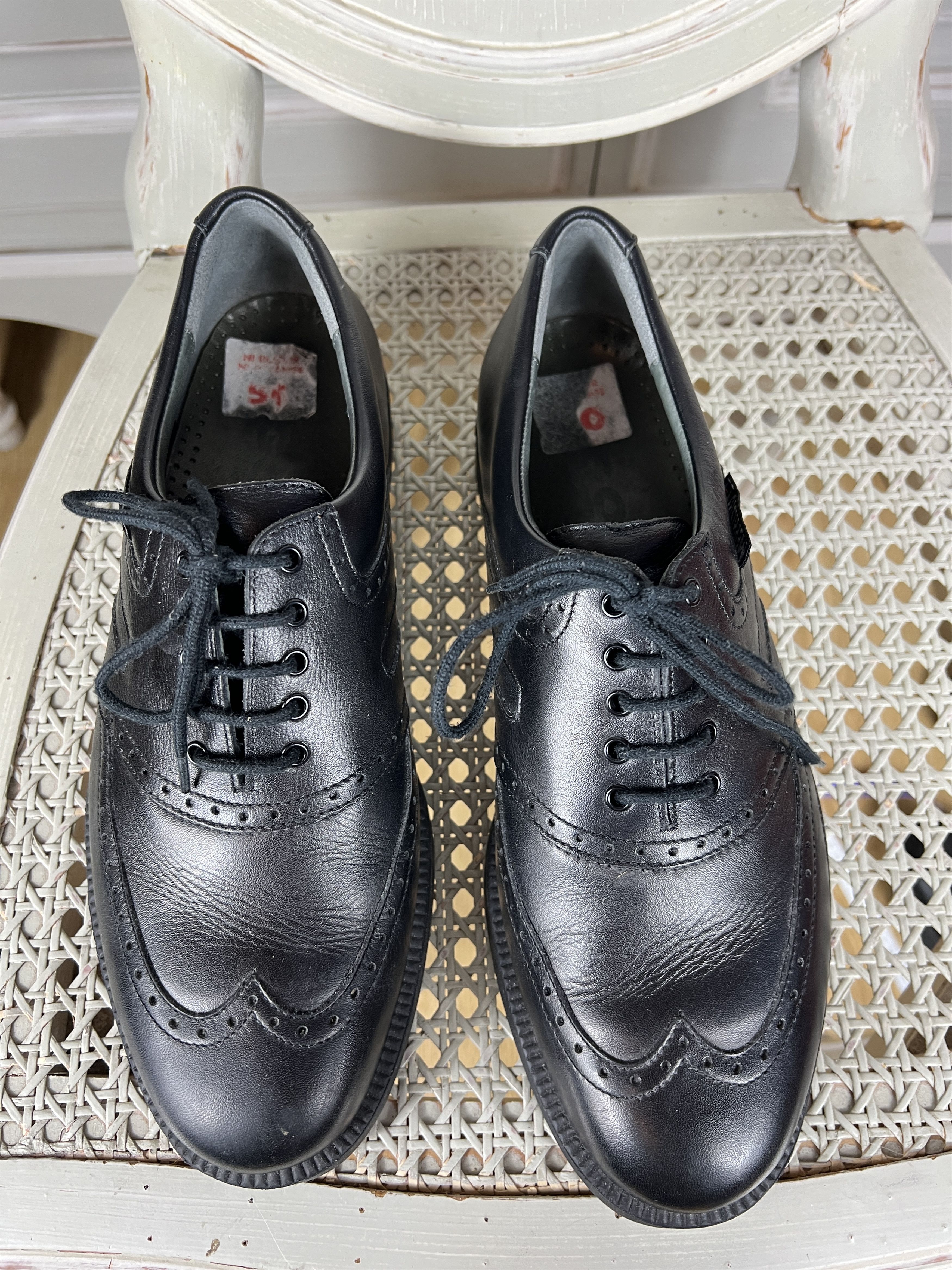 Mephisto MEPHISTO BROGUES GOLF leather BLACK Size US 9 / EU 42 - 4 Thumbnail