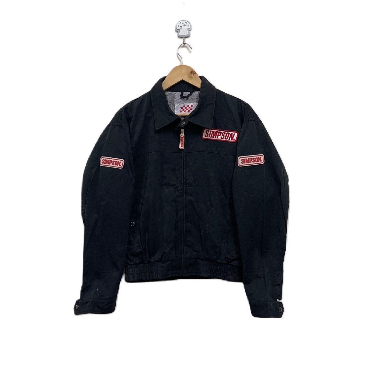 Vintage SIMPSON RACING jacket bomber riding Size US M / EU 48-50 / 2 - 3 Thumbnail