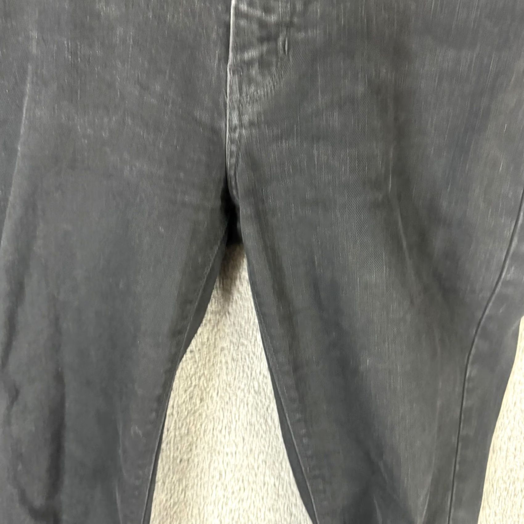 Levi's Levis Perfect Waist 525 Jeans Womens 12 Black Straight Leg Dark Wash Stretch Size 34" / US 12 / IT 48 - 5 Thumbnail
