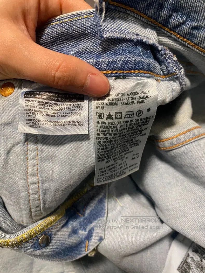 Vetements Deconstructed Denim Pants by Vetements. Size US 34 / EU 50 - 7 Thumbnail