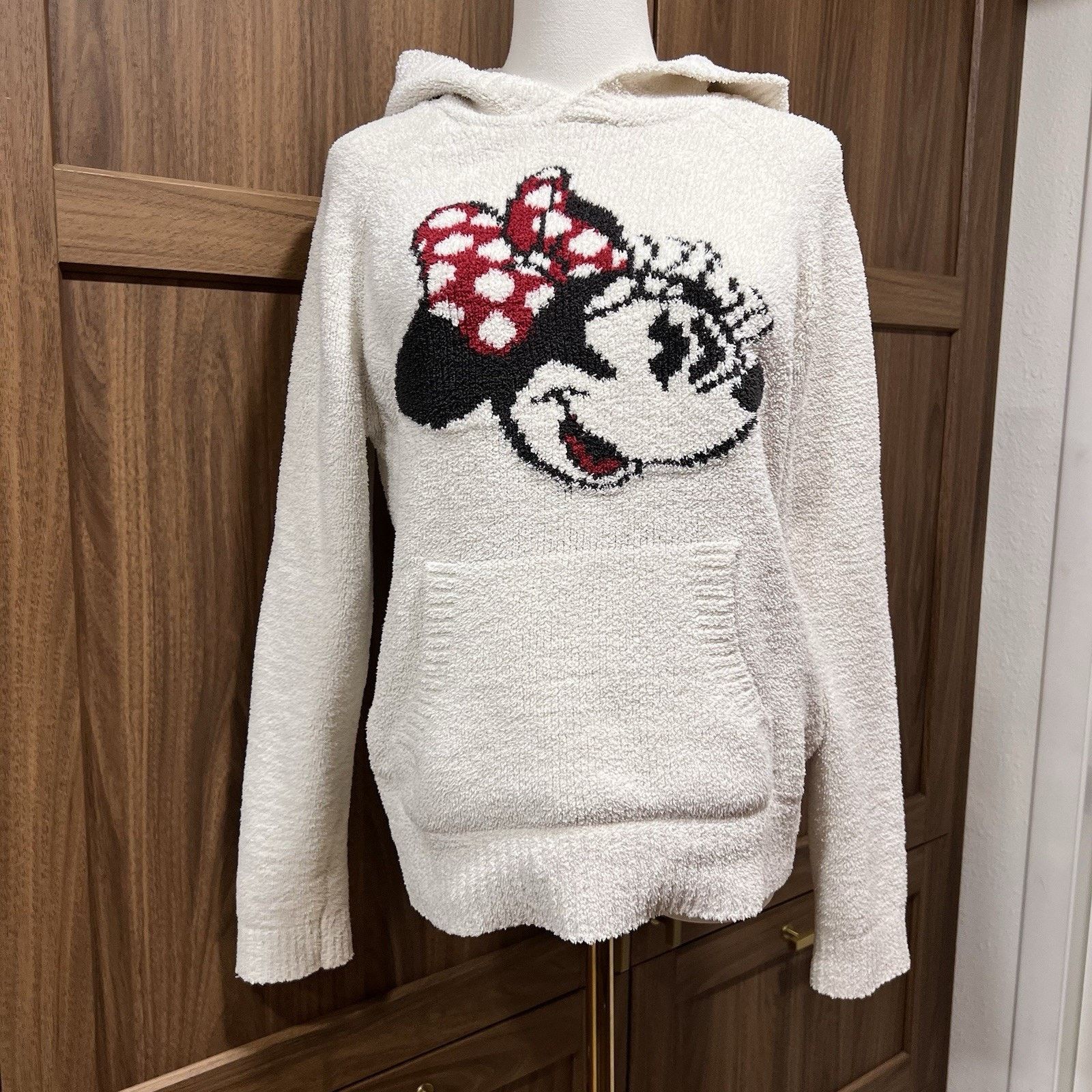 Disney Barefoot Dreams Disney Minnie Mouse Hoodie XS Size XS / US 0-2 / IT 36-38 - 1 Thumbnail