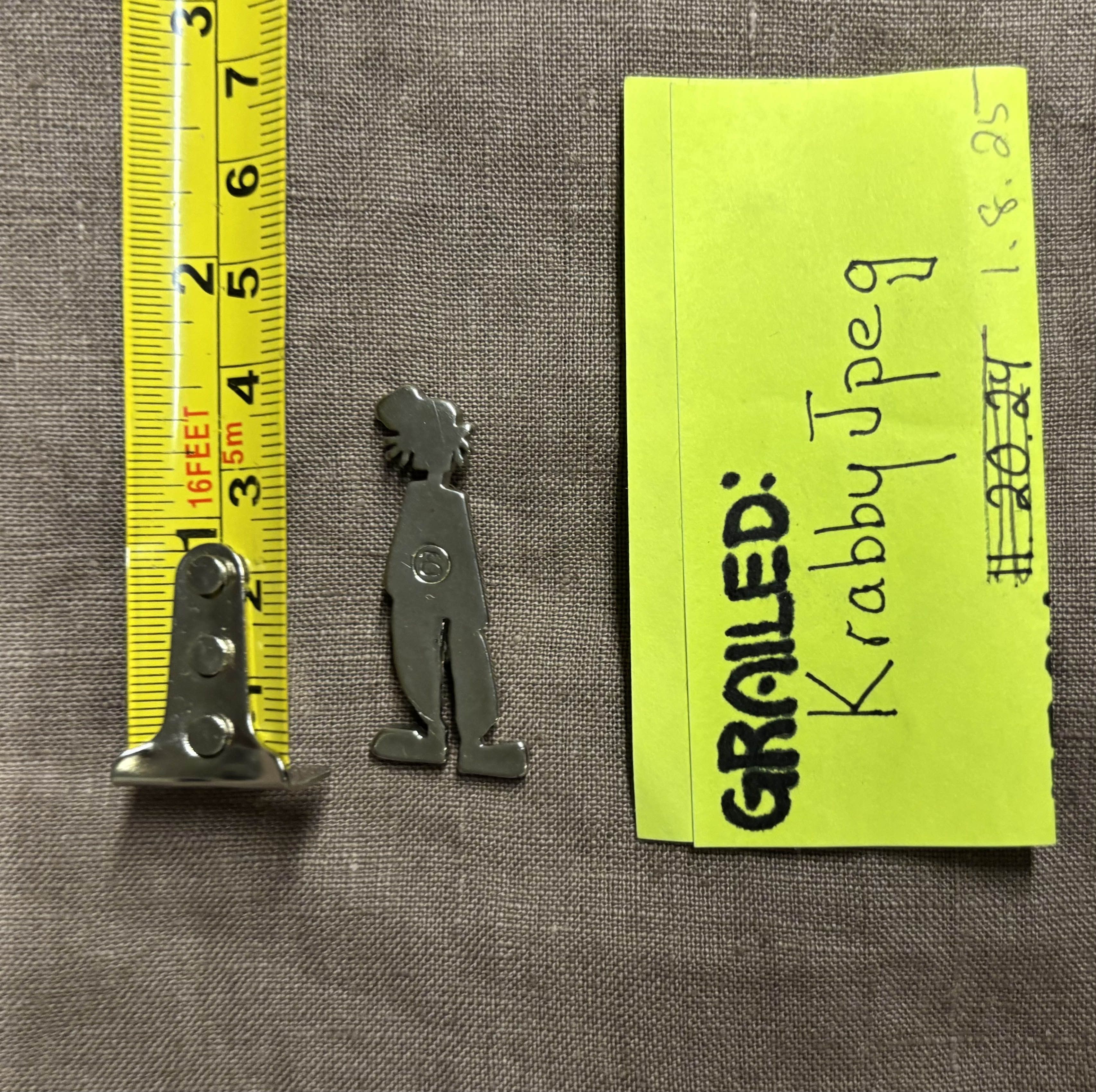 Stussy 90's Vintage Stussy Sterling Silver Raggamon Brooch Size ONE SIZE - 2 Thumbnail