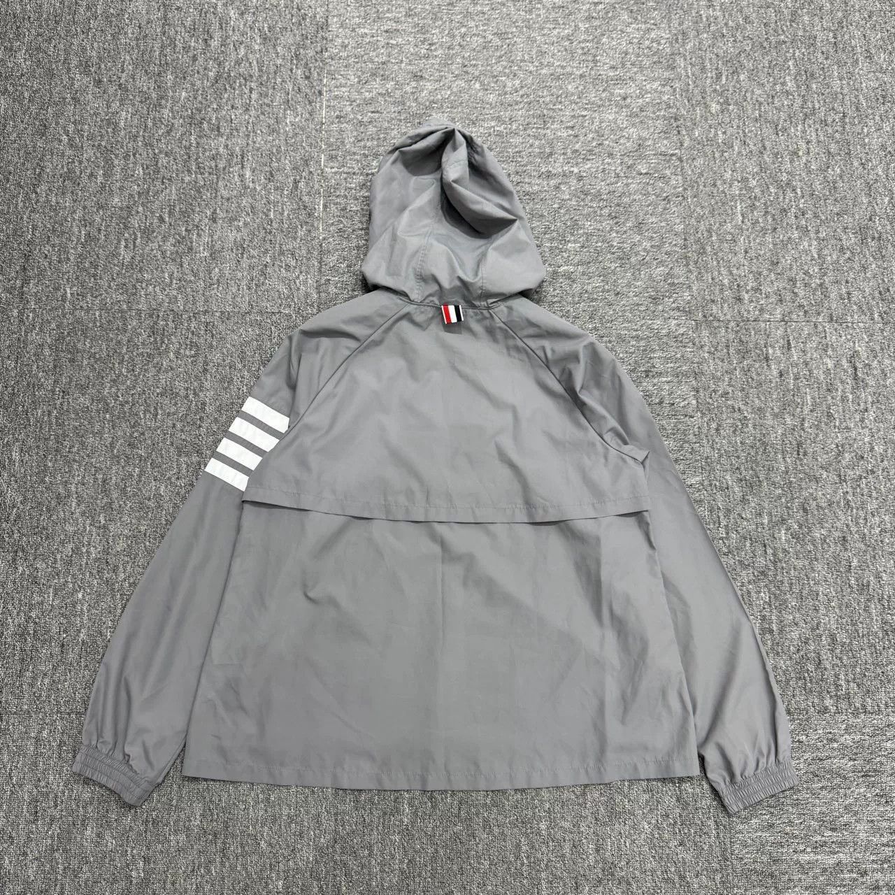 Thom Browne Thom Browne Striped Rain Jacket. Size US M / EU 48-50 / 2 - 2 Thumbnail