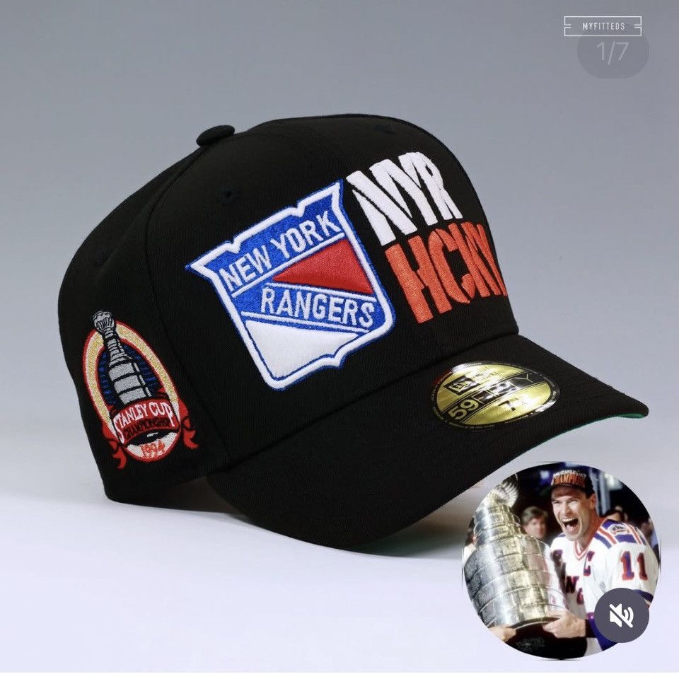 MyFitteds × NHL × New Era Myfitteds New York rangers 1994 Stanley cup champions 7 1/4 Size ONE SIZE - 8 Thumbnail