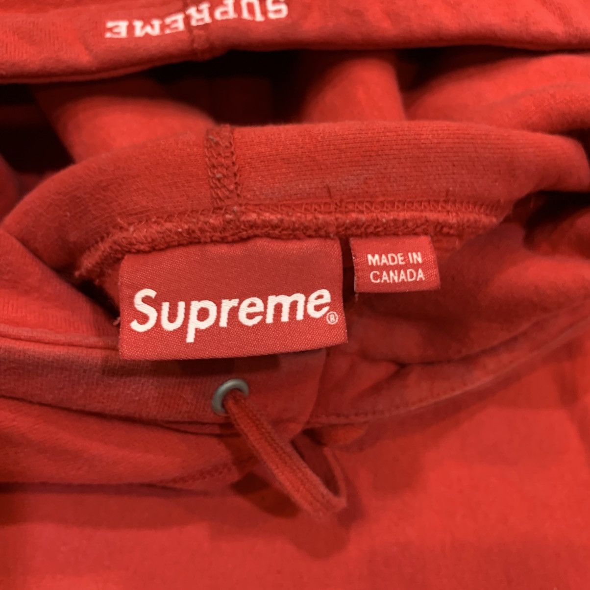 Supreme Supreme S Logo FW15 Hoodie Red Size US M / EU 48-50 / 2 - 7 Thumbnail