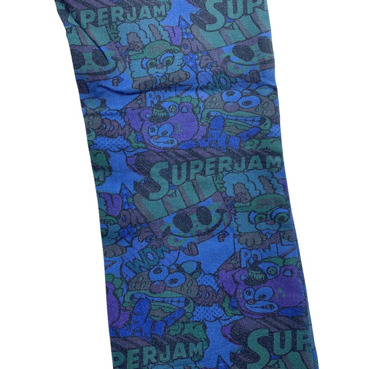 Japanese Brand JAM JOYFULL and MONSTER full print superjam slim fit pants Size 30" / US 8 / IT 44 - 19 Thumbnail