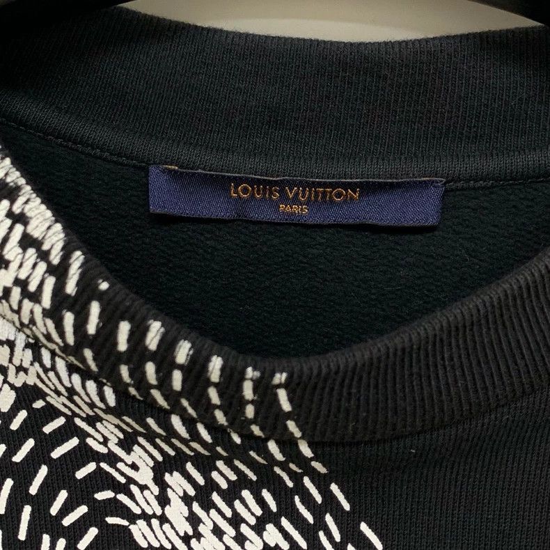 Louis Vuitton Louis Vuitton Three-Flower Sketch Sweatshirt Size US L / EU 52-54 / 3 - 2 Thumbnail
