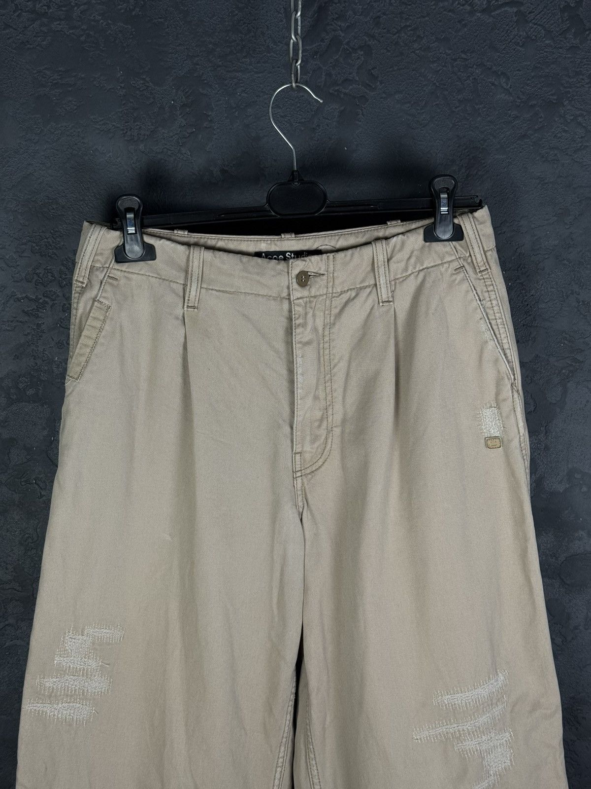 Acne Studios Acne Studios Distressed Workwear Men’s Baggy Pants Size US 28 / EU 44 - 2 Thumbnail