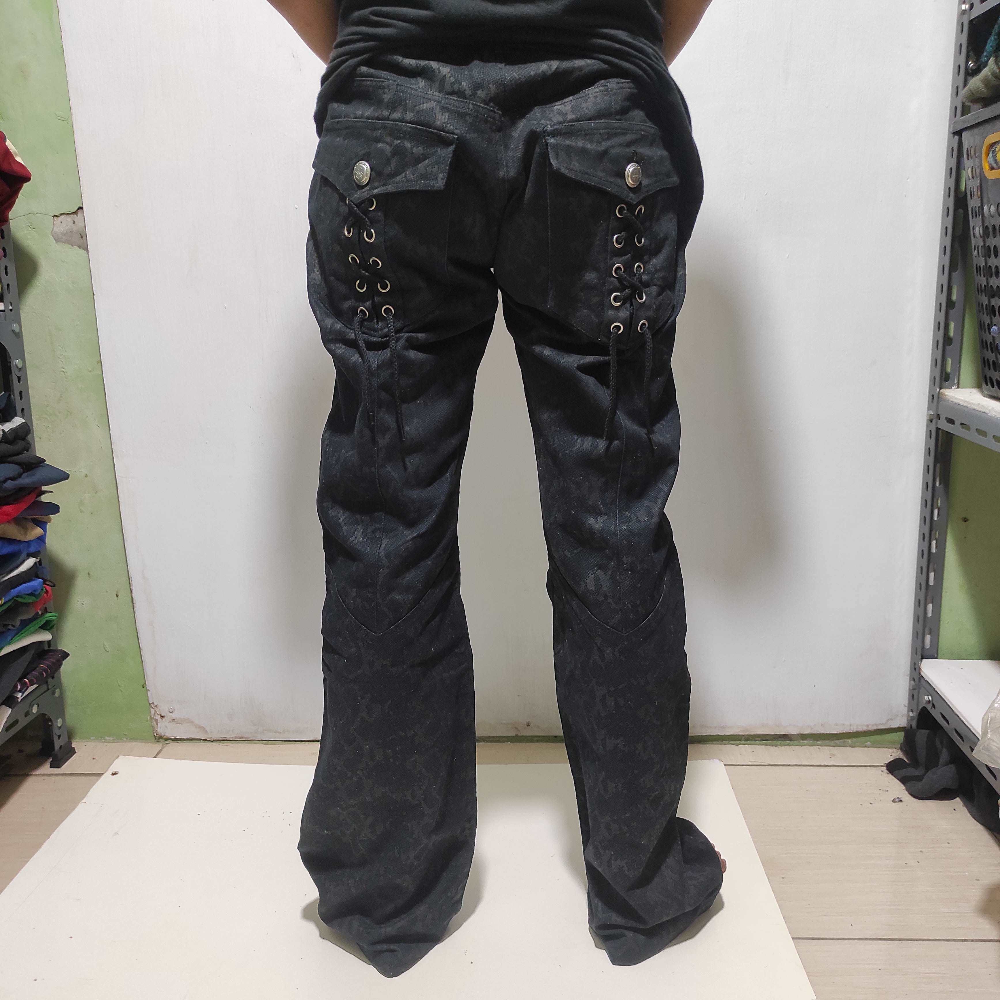 BERNINGS SHO Flare BERNINGS SHO Lace Up Bootcut Denim Jeans Size US 28 / EU 44 - 23 Thumbnail