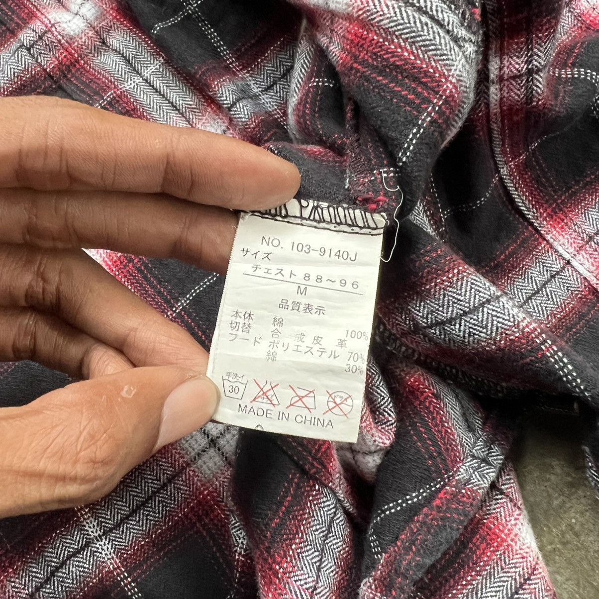 In The Attic 2000’s In The Attic Vkei Style Zip Flannel Shirt Size US M / EU 48-50 / 2 - 11 Thumbnail
