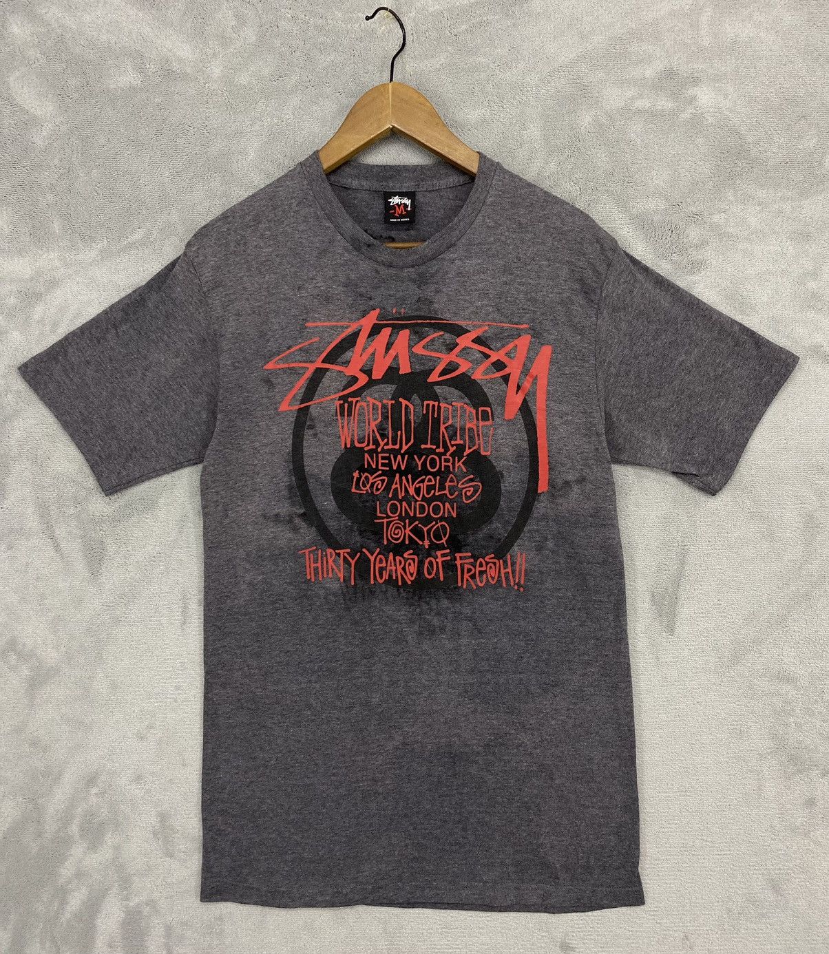 Stussy Rare Items Stussy World Tribe🔥 Size US M / EU 48-50 / 2 - 1 Thumbnail