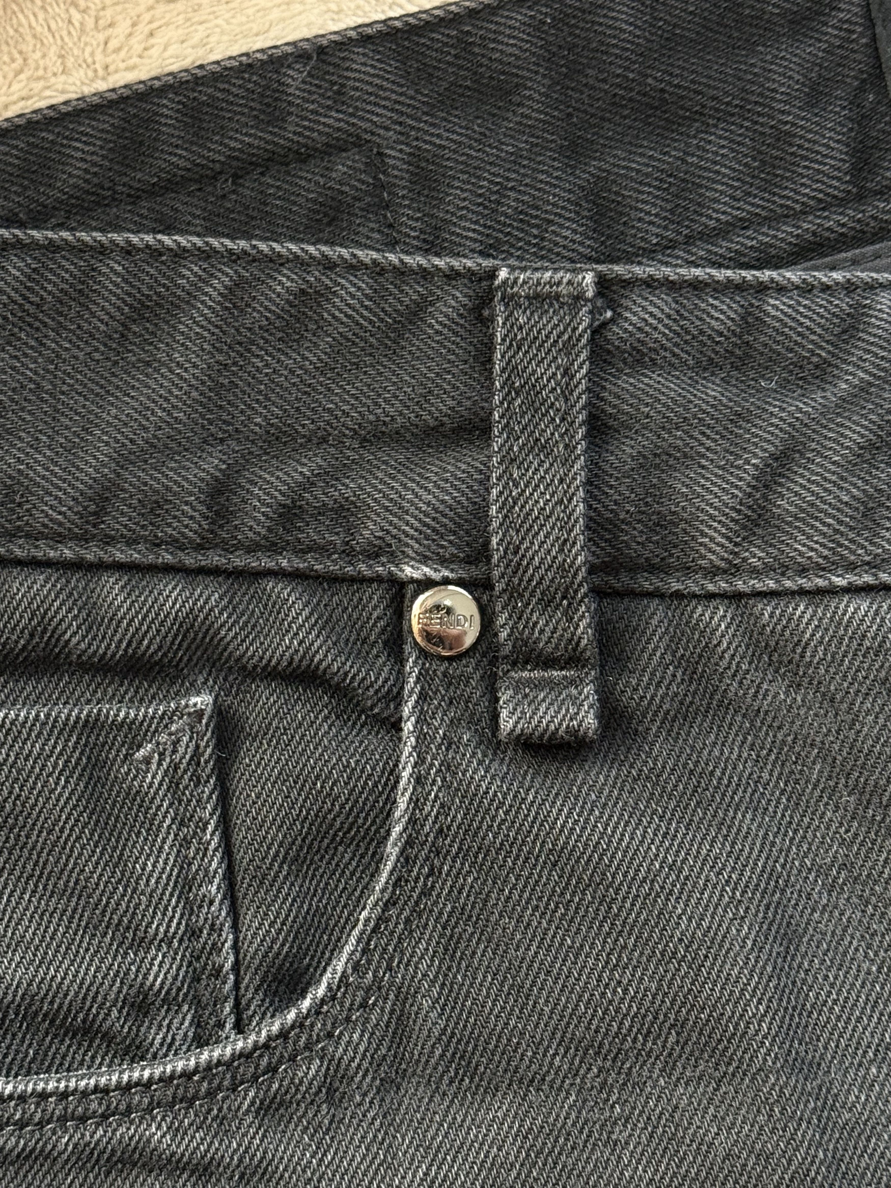 Fendi Fendi black men`s jeans Size US 36 / EU 52 - 6 Thumbnail