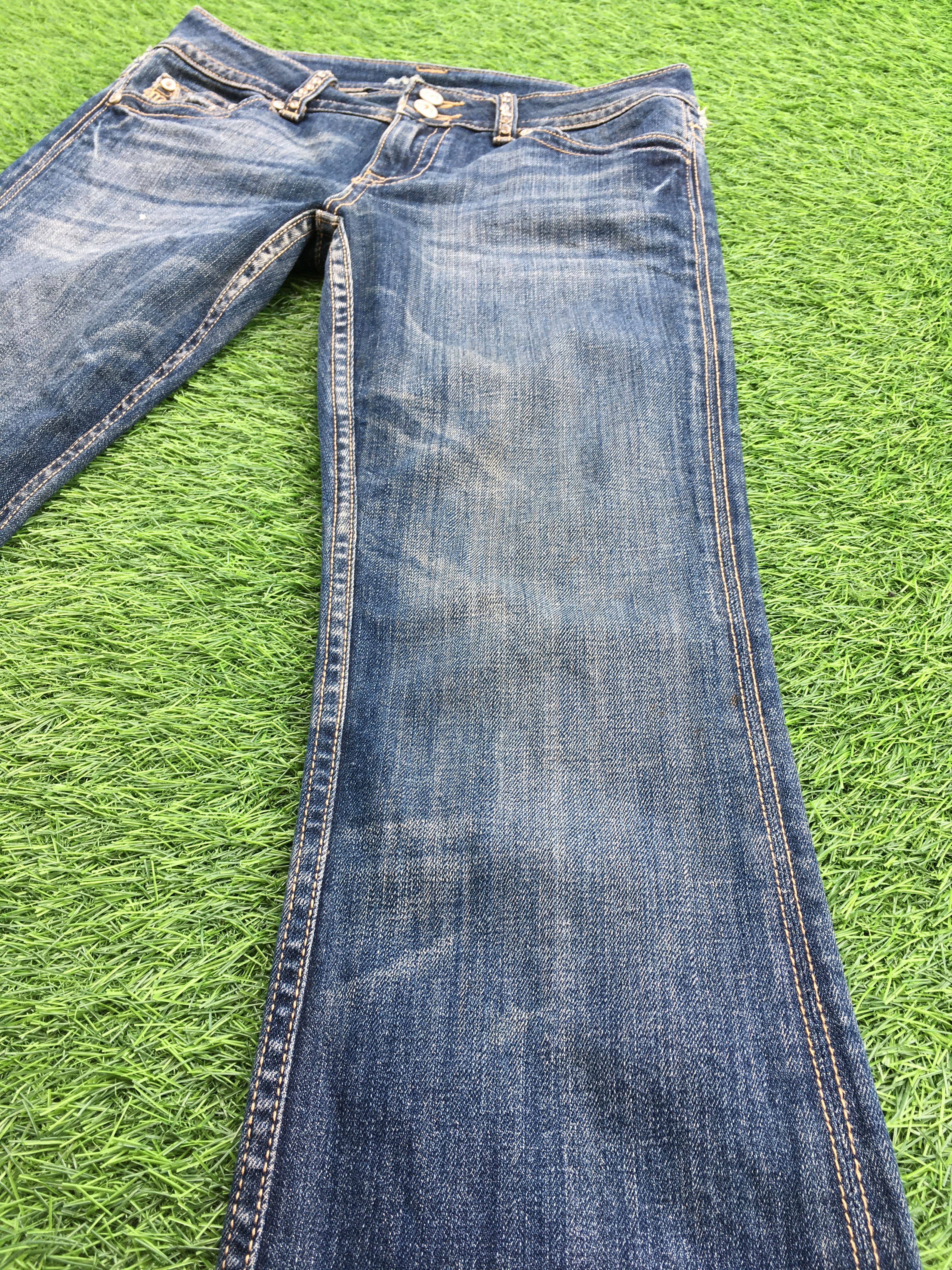 Jean Camo Embellished Bootcut Jeans D-1201 Size 28" / US 6 / IT 42 - 9 Thumbnail