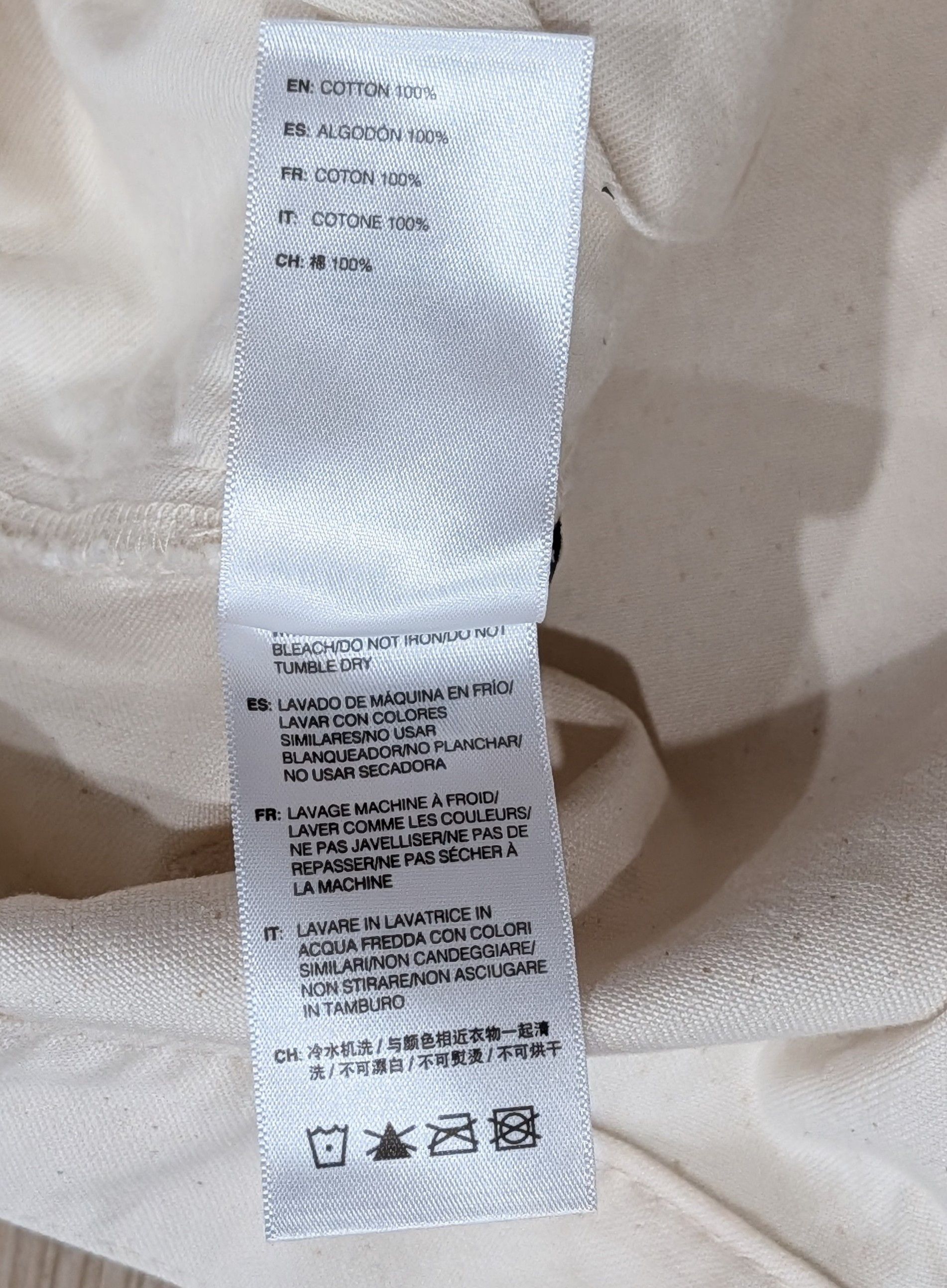 John Elliott John Elliott Cut-Off Cotton Work Shorts Natural Small Size US 30 / EU 46 - 5 Thumbnail