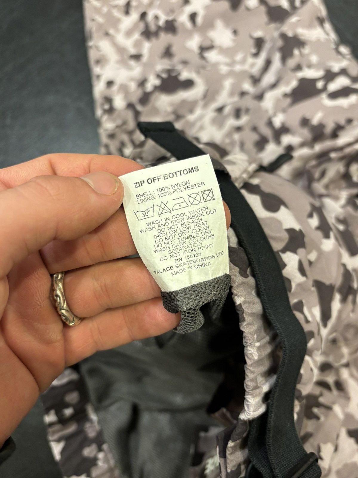 Palace Palace Zip Off Bottoms - Urban Camo Size US 34 / EU 50 - 5 Thumbnail
