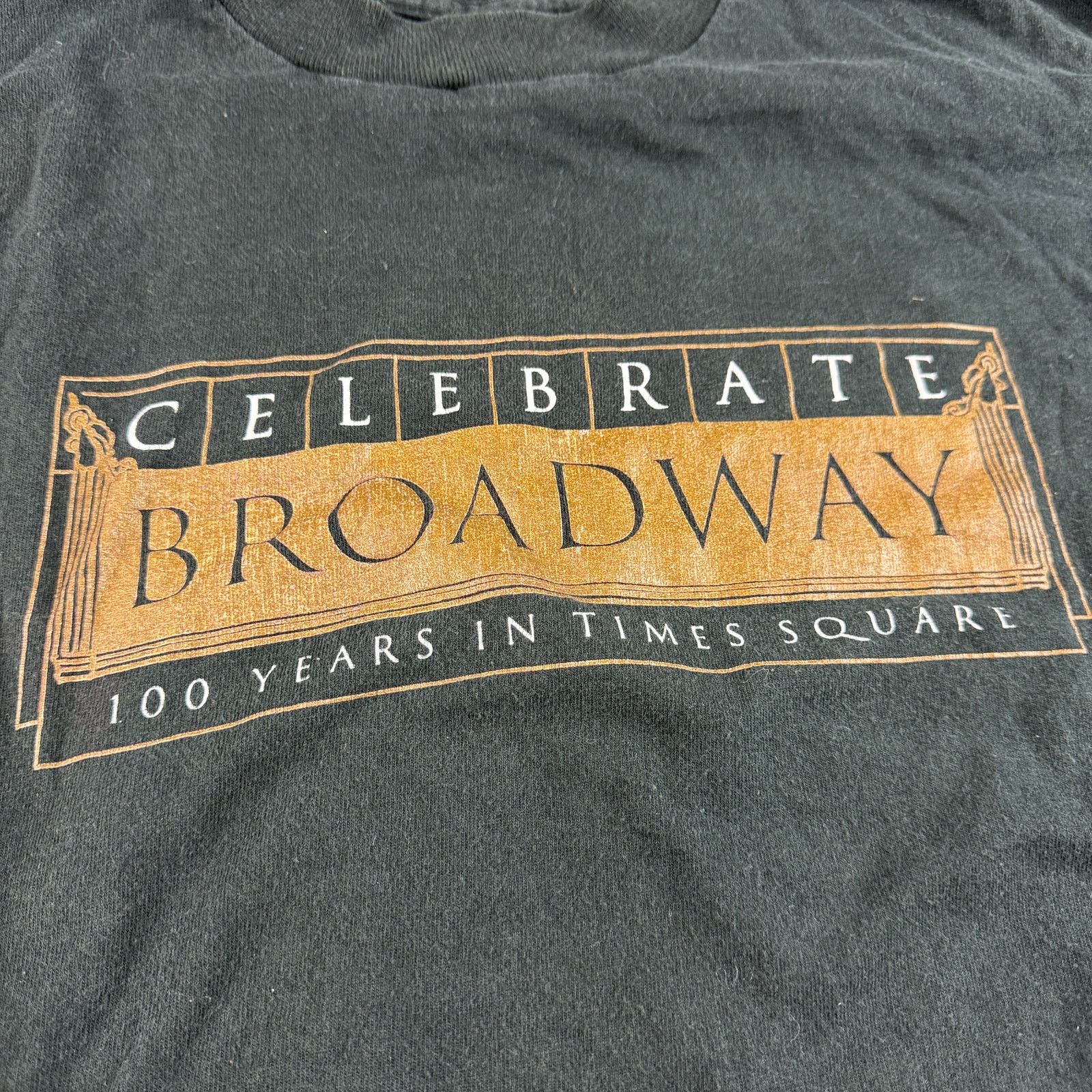 Fruit Of The Loom Vintage Broadway NY Time Square Shirt XL 100 years Size US XL / EU 56 / 4 - 2 Thumbnail