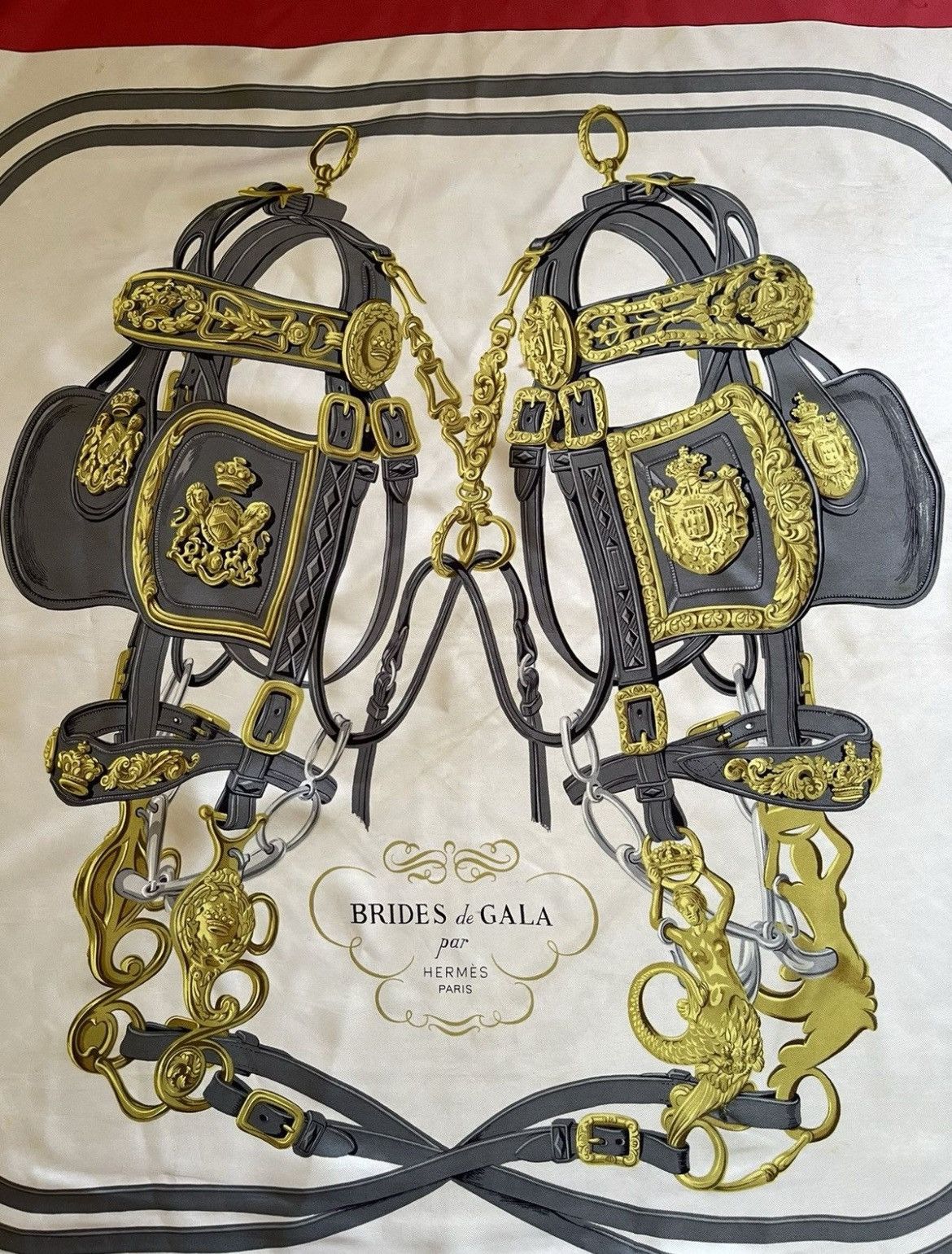 Hermes Hermes Brides de Gala per Silk Scarf Size ONE SIZE - 5 Thumbnail