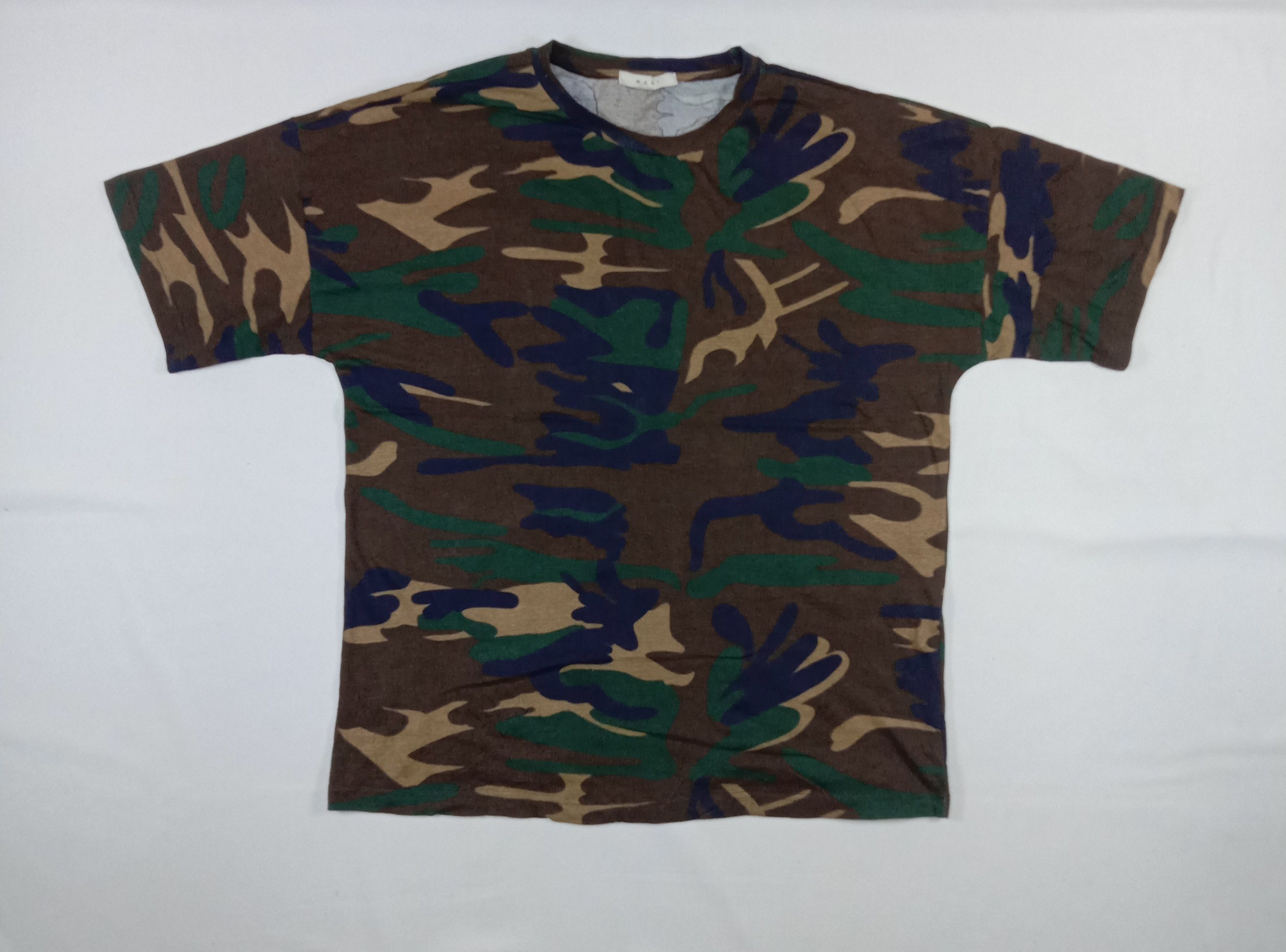 MNML Vintage MNML Camo Army T Shirt Size US XL / EU 56 / 4 - 1 Thumbnail