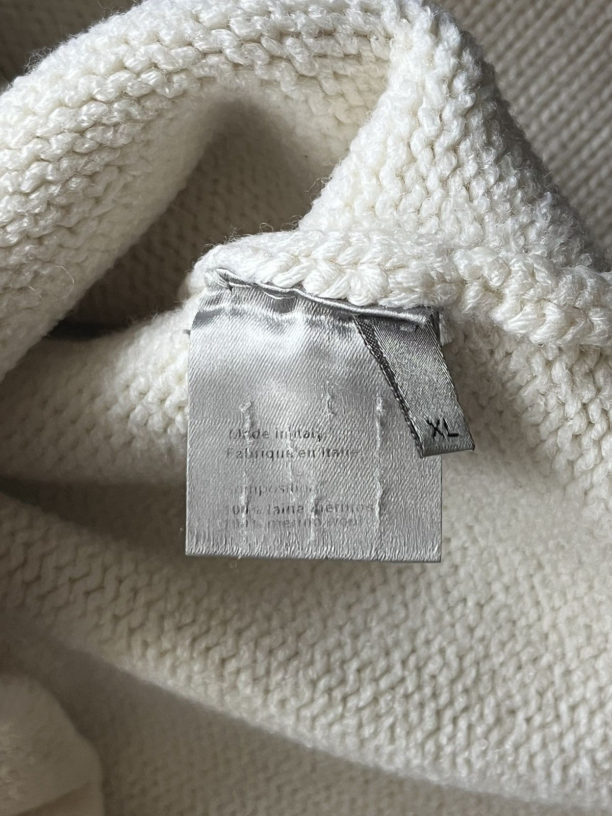 Dior × Hedi Slimane Dior Homme FW03 “Luster” Waxed Turtleneck Sweater Size US M / EU 48-50 / 2 - 11 Thumbnail