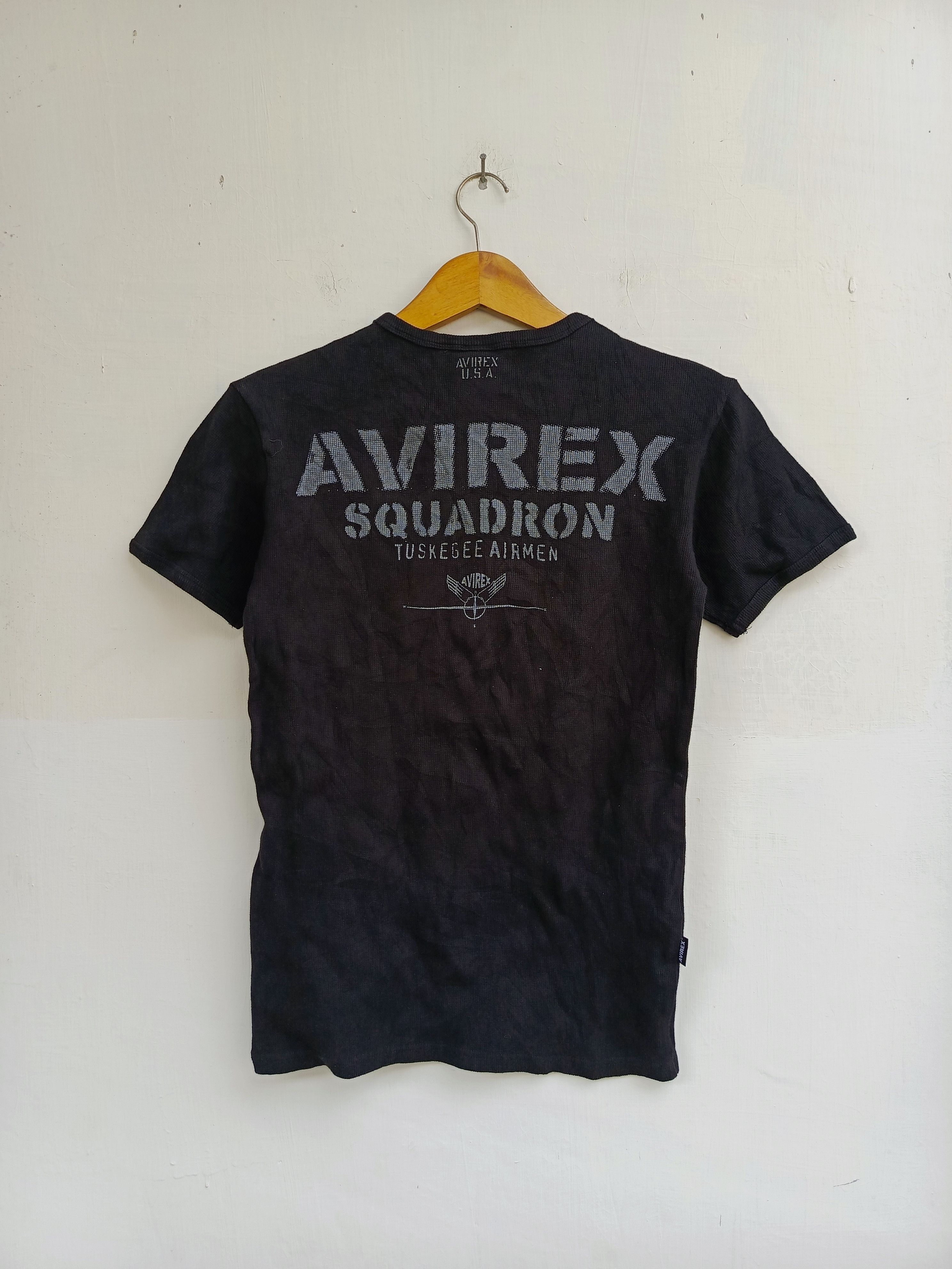 Avirex Avirex Squadron Tuskegee Airmen T-shirt Military Streetwear Size US S / EU 44-46 / 1 - 1 Thumbnail