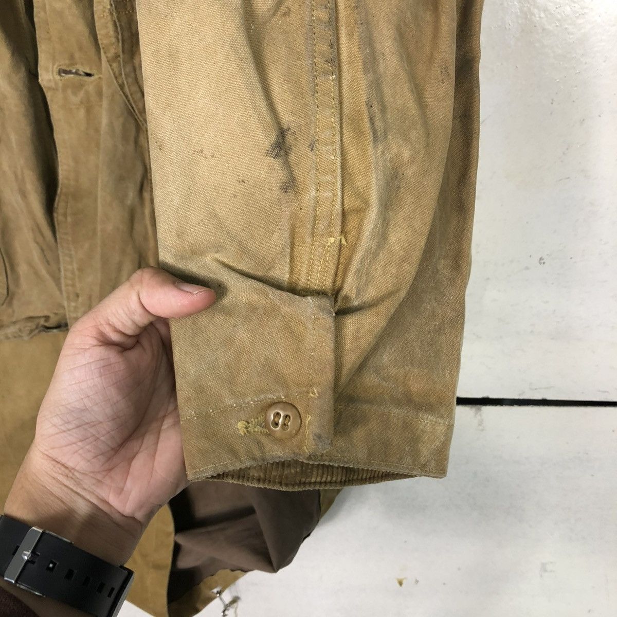 Vintage 🔥VINTAGE 70’s CHORE WORK DETROIT DUCK CANVAS OUTFITTERS USA Size US M / EU 48-50 / 2 - 16 Thumbnail