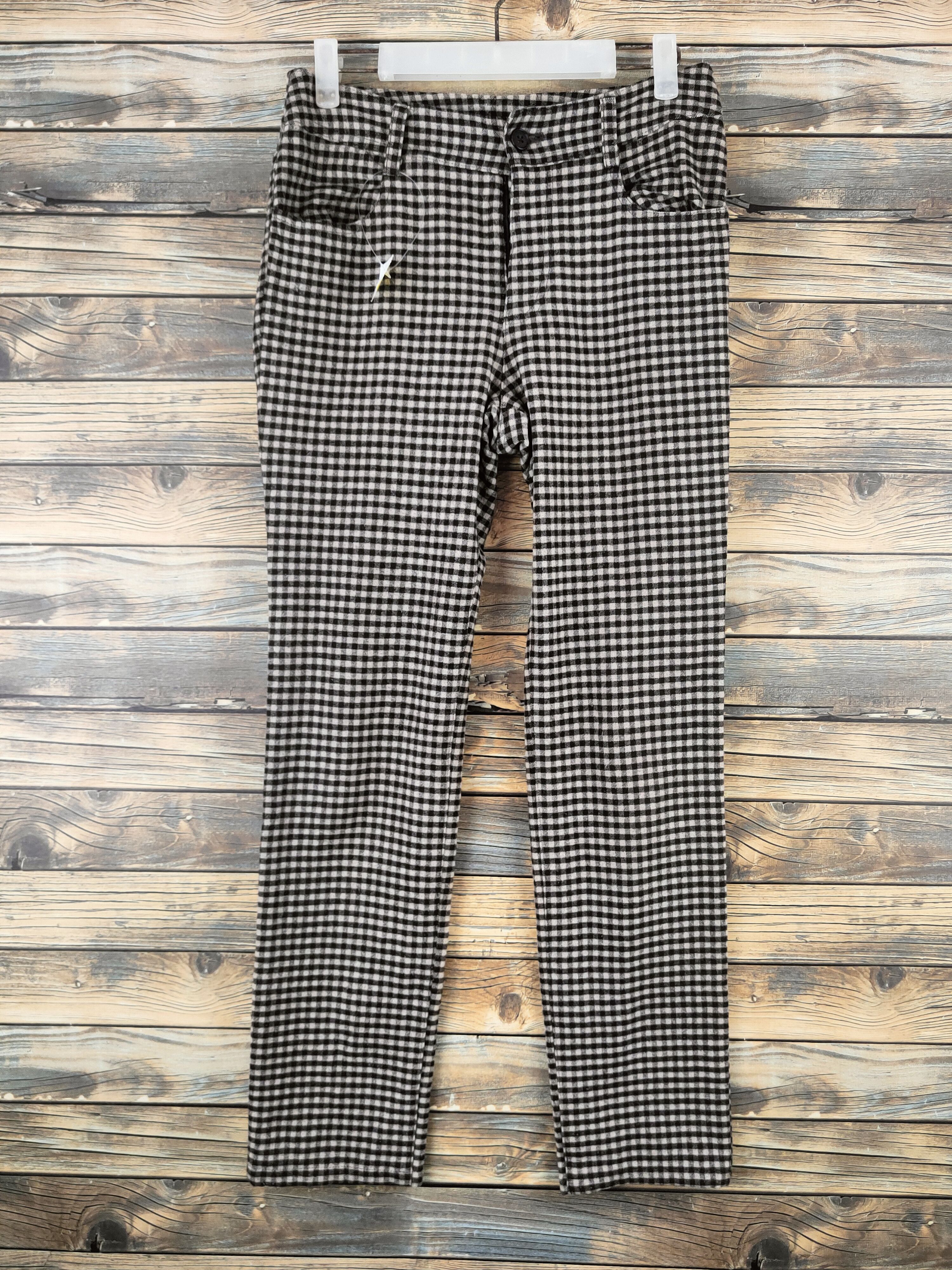 Japanese Brand Sun Rose checkered utility punk Casual Pants #S2922 Size 28" / US 6 / IT 42 - 1 Thumbnail