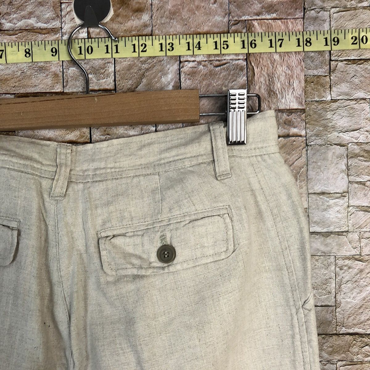 Japanese Brand Japanese Brand White Cargo Multipocket Pants #A735 Size 26" / US 2 / IT 38 - 20 Thumbnail
