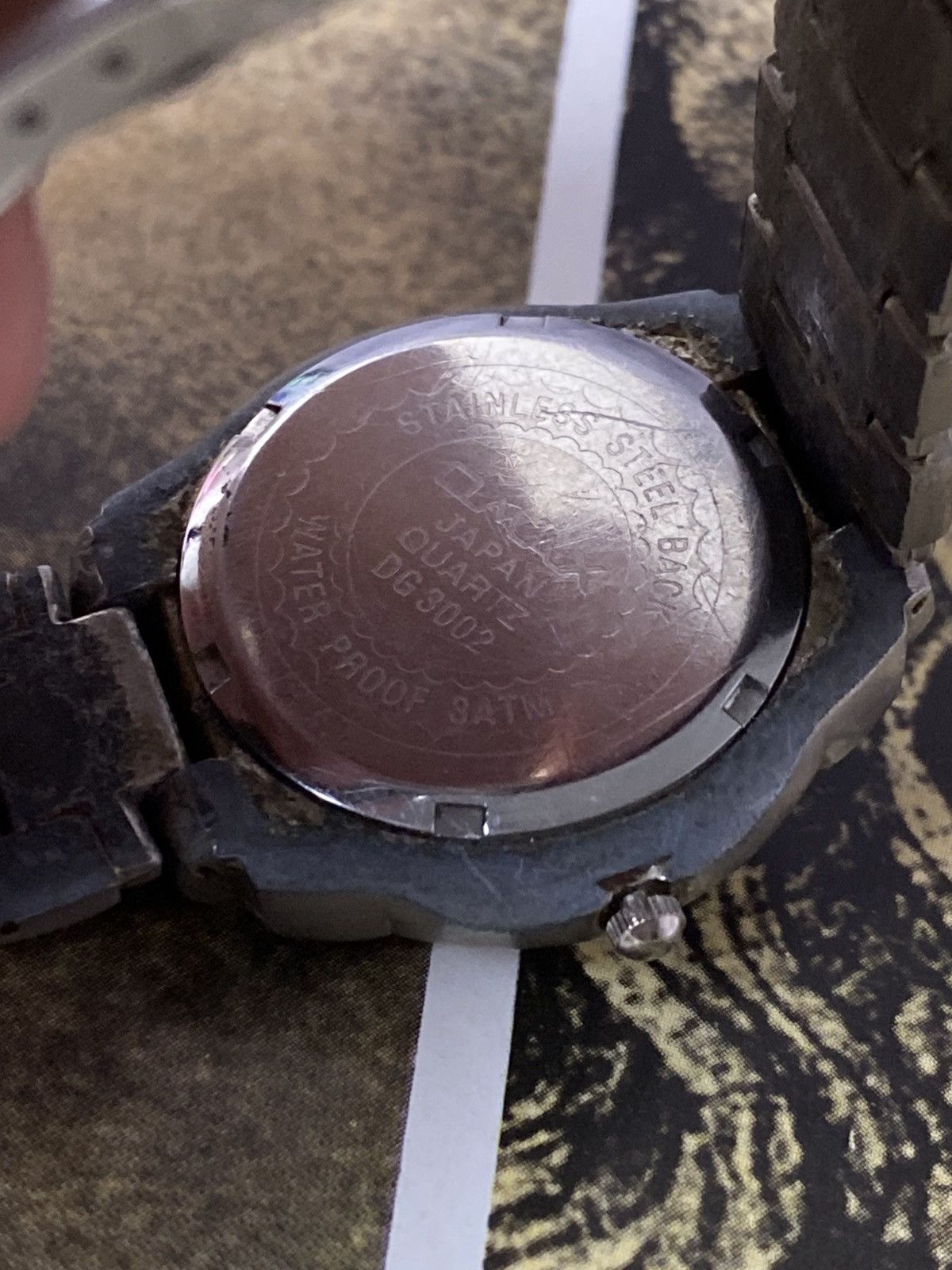 Japanese Brand Vintage Omax Crystal Futuristic Space Age Steel Watch Size ONE SIZE - 3 Thumbnail