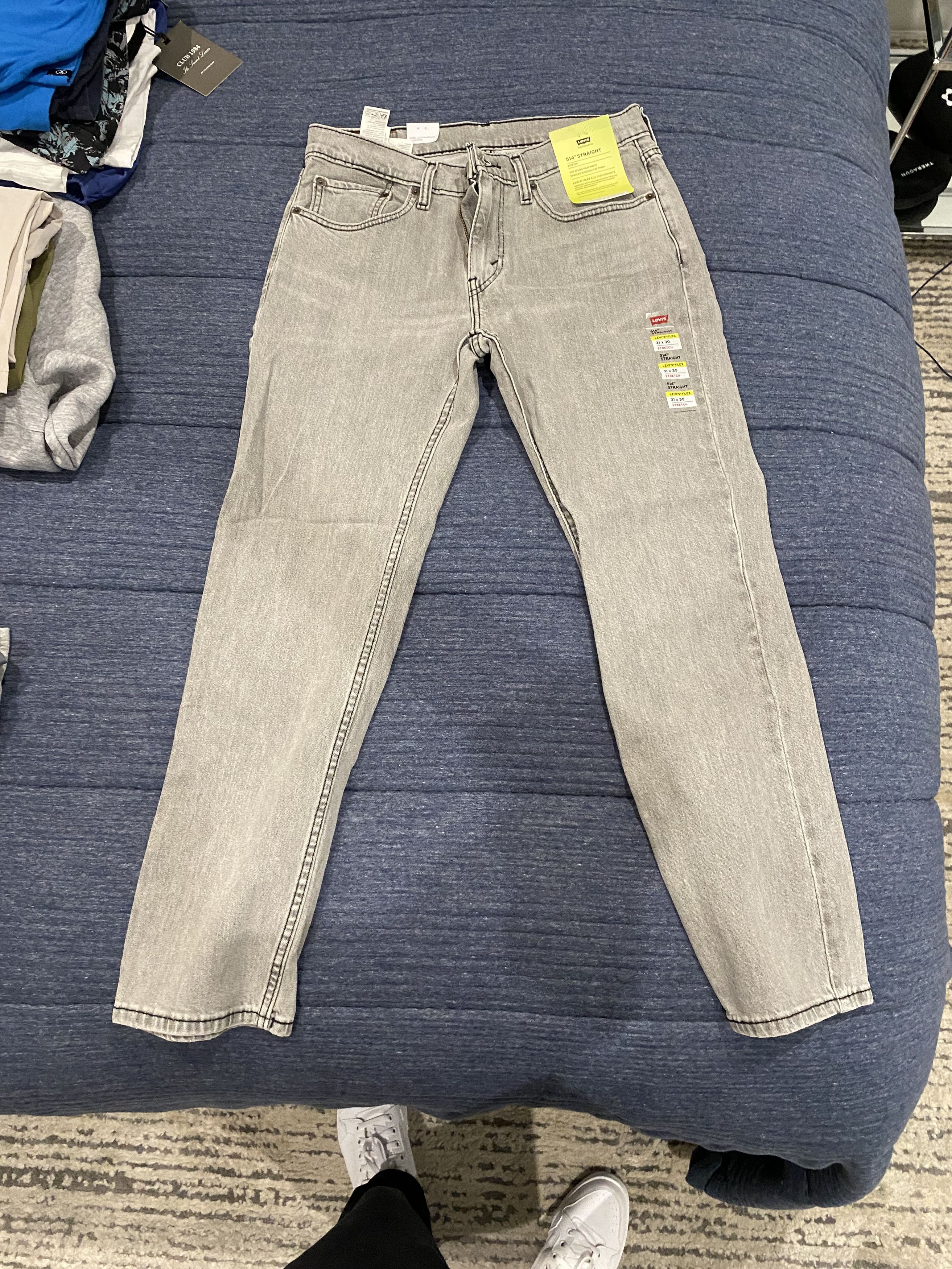 Levi's Levi's 514 Straight Jeans Size US 31 - 1 Thumbnail