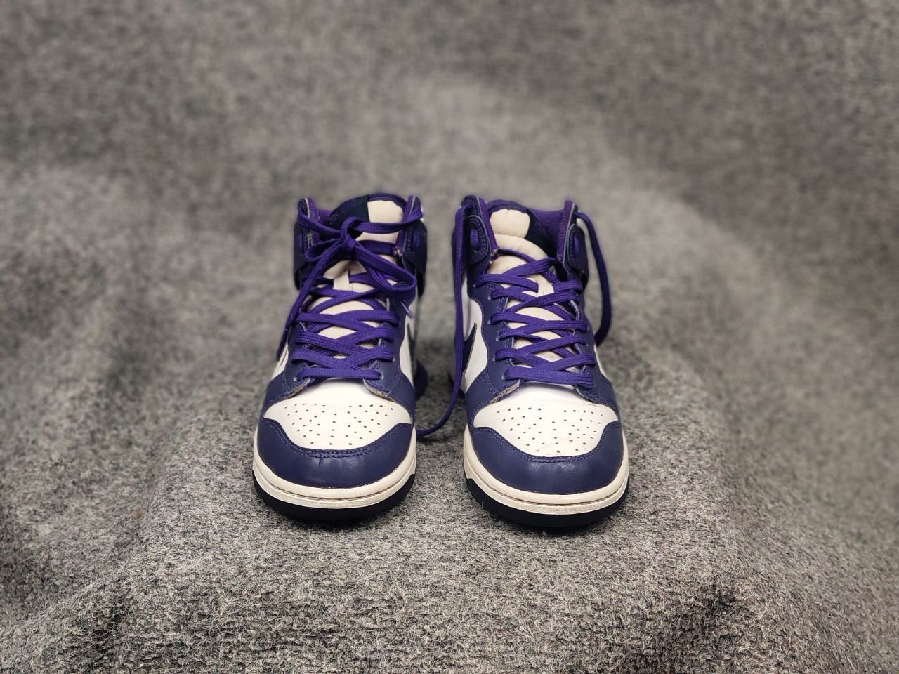 Nike Nike Dunk High Electro Purple Leather Shoes Sneaker Vintage Size US 8 / IT 38 - 7 Thumbnail