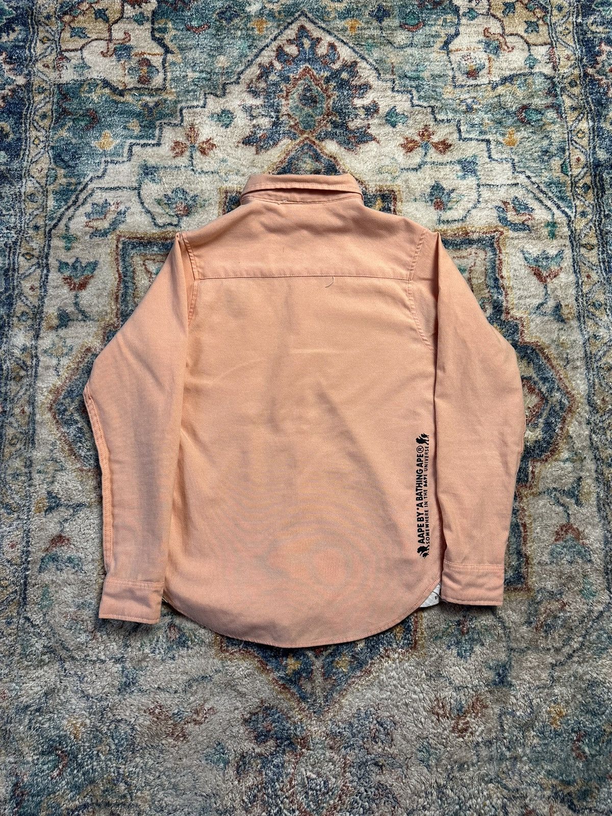 Aape Aape Peach Button-up Shirt Medium Size US M / EU 48-50 / 2 - 2 Thumbnail