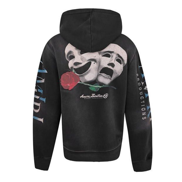 Amiri AMIRI Over The Head Theatres Hoodie Size US M / EU 48-50 / 2 - 4 Thumbnail
