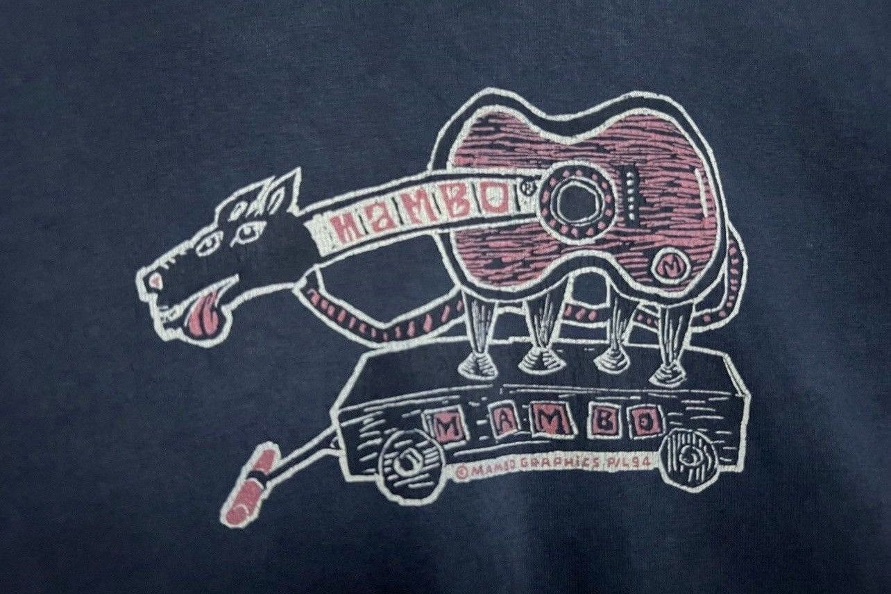 Mambo Vintage 90s Mambo Root Of All Evil Long Sleeve Tee Size XXL Size US XXL / EU 58 / 5 - 7 Thumbnail