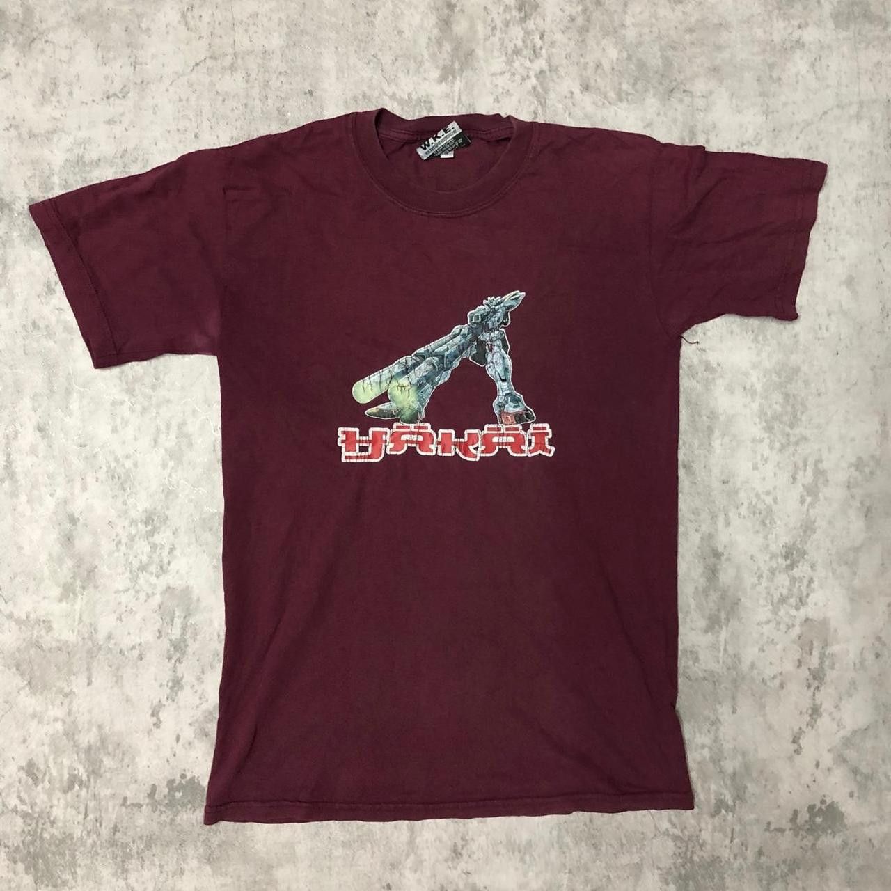 Other Burgundy and red W.K.E. Cyberpunk T-shirt #cyberpunk Size US S / EU 44-46 / 1 - 1 Thumbnail