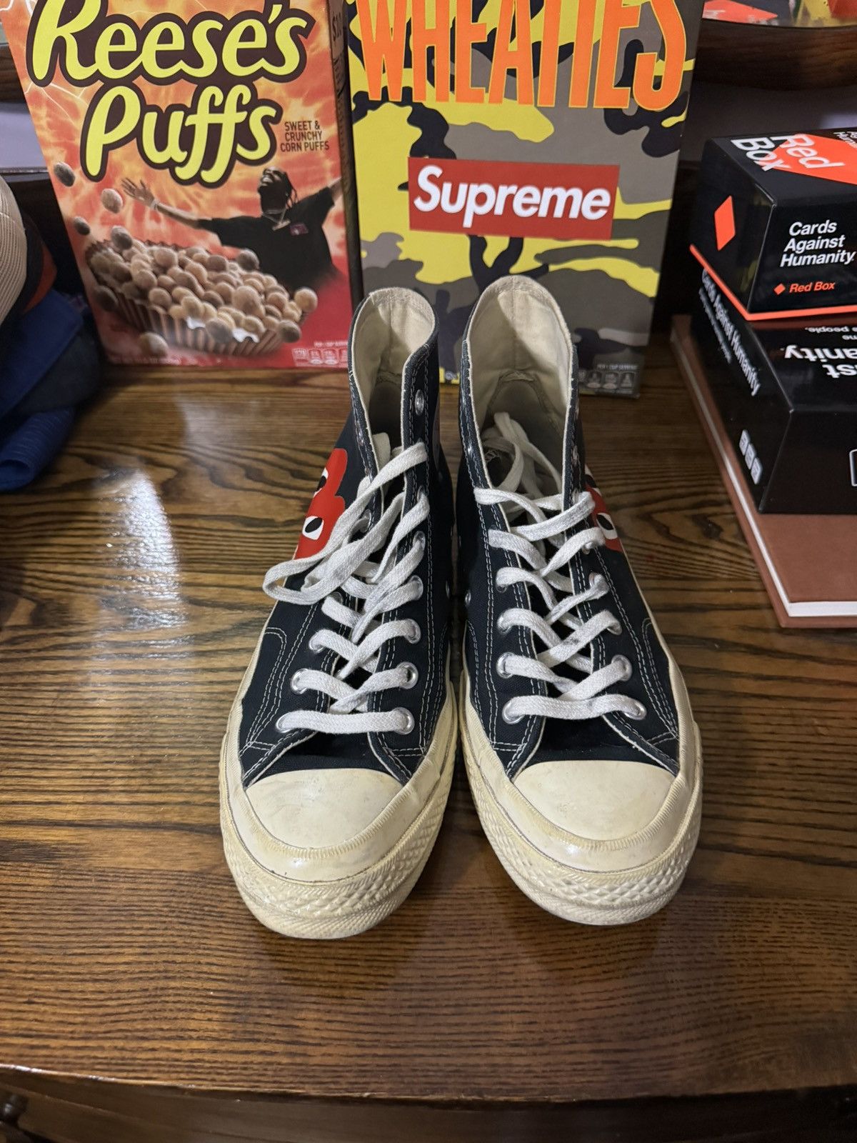 Comme des Garcons × Converse CDG Converse Size US 7 / EU 40 - 2 Thumbnail