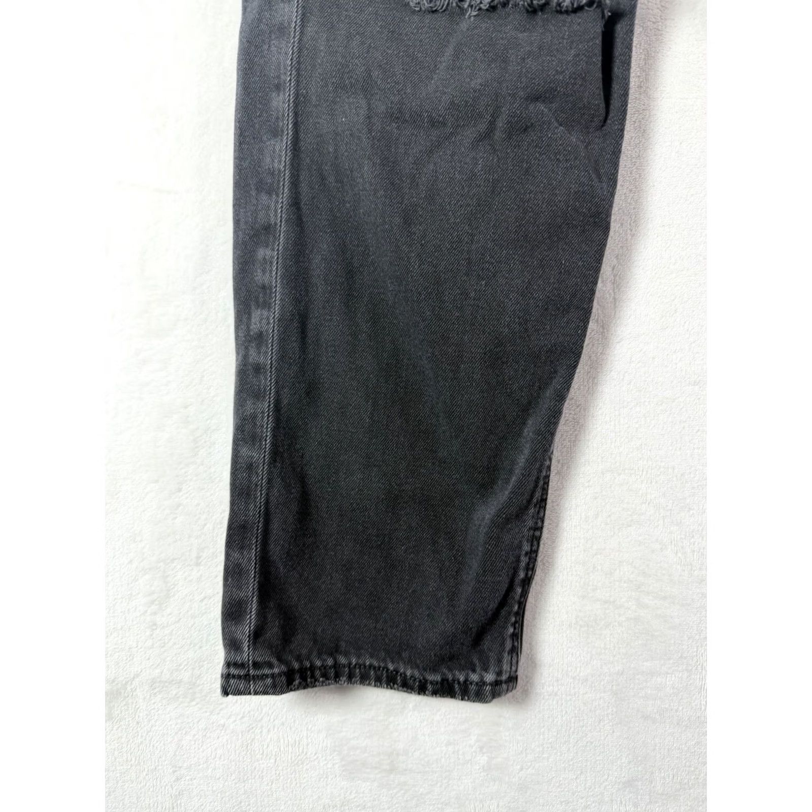American Eagle Outfitters American Eagle Outfitters Jeans Women’s Regular 10 Black Denim Distressed Skinny 5-Pocket Stretch Vintage 90s Grunge Preppy Mens Womens Girls Size 32" / US 10 / IT 46 - 3 Thumbnail