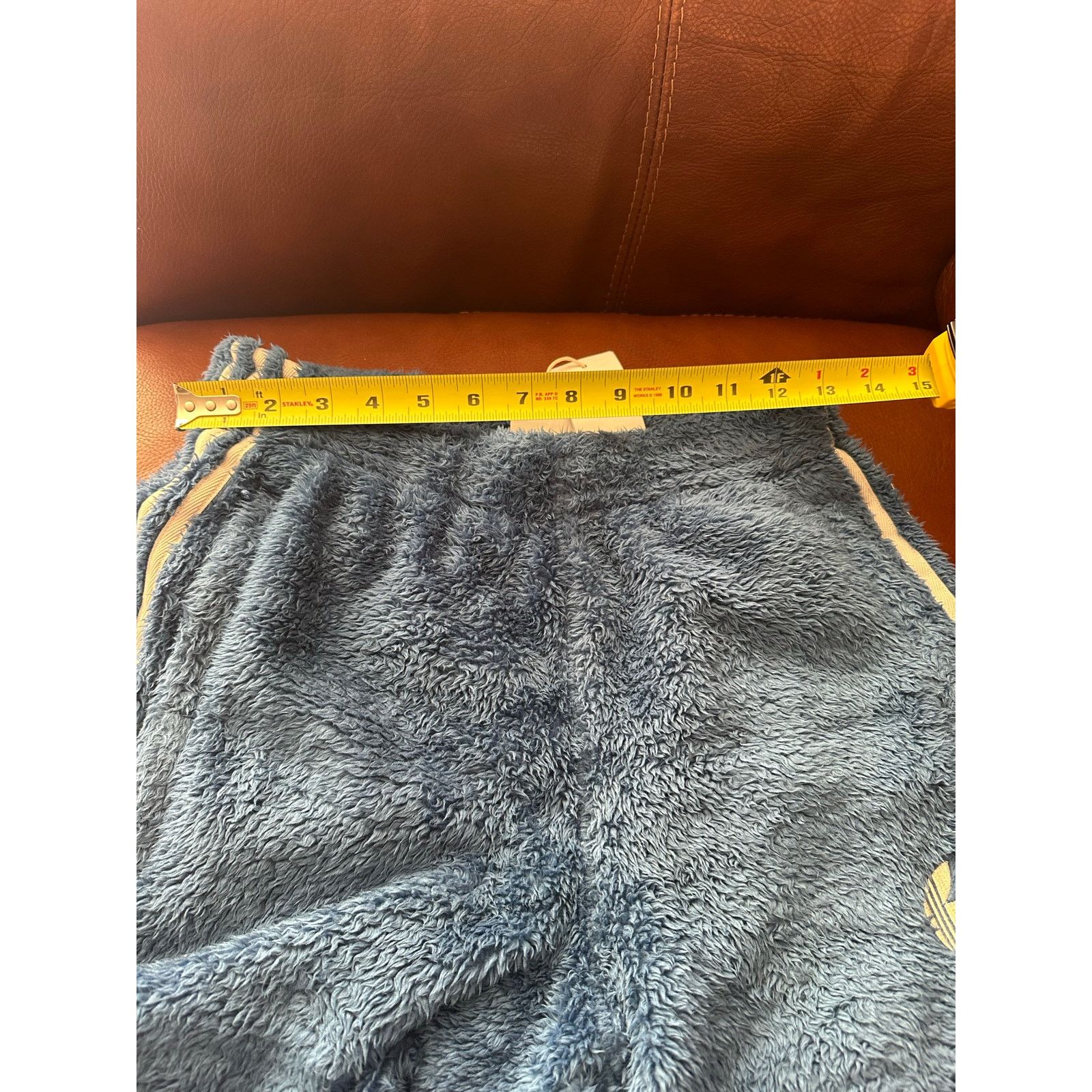 Adidas Rare Adidas Originals Men's Indigo Fur Pants IJ9084 -Size S Size 26" / US 2 / IT 38 - 9 Thumbnail