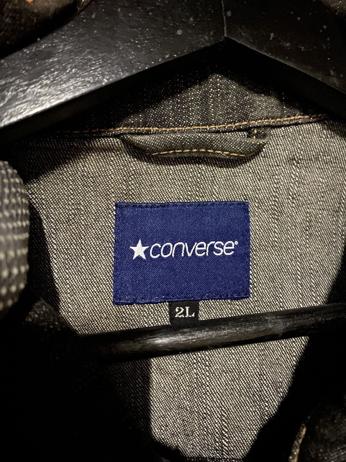 Converse Converse Denim Trucker Jacket | Vintage Indigo Jean Jacket Size US XXL / EU 58 / 5 - 9 Thumbnail