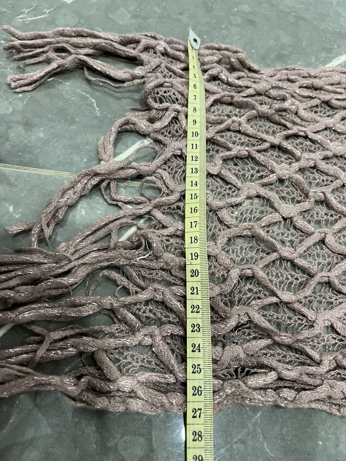 Japanese Brand × KMRii Charles jourdan knit scraft kmrii styled Size ONE SIZE - 8 Thumbnail