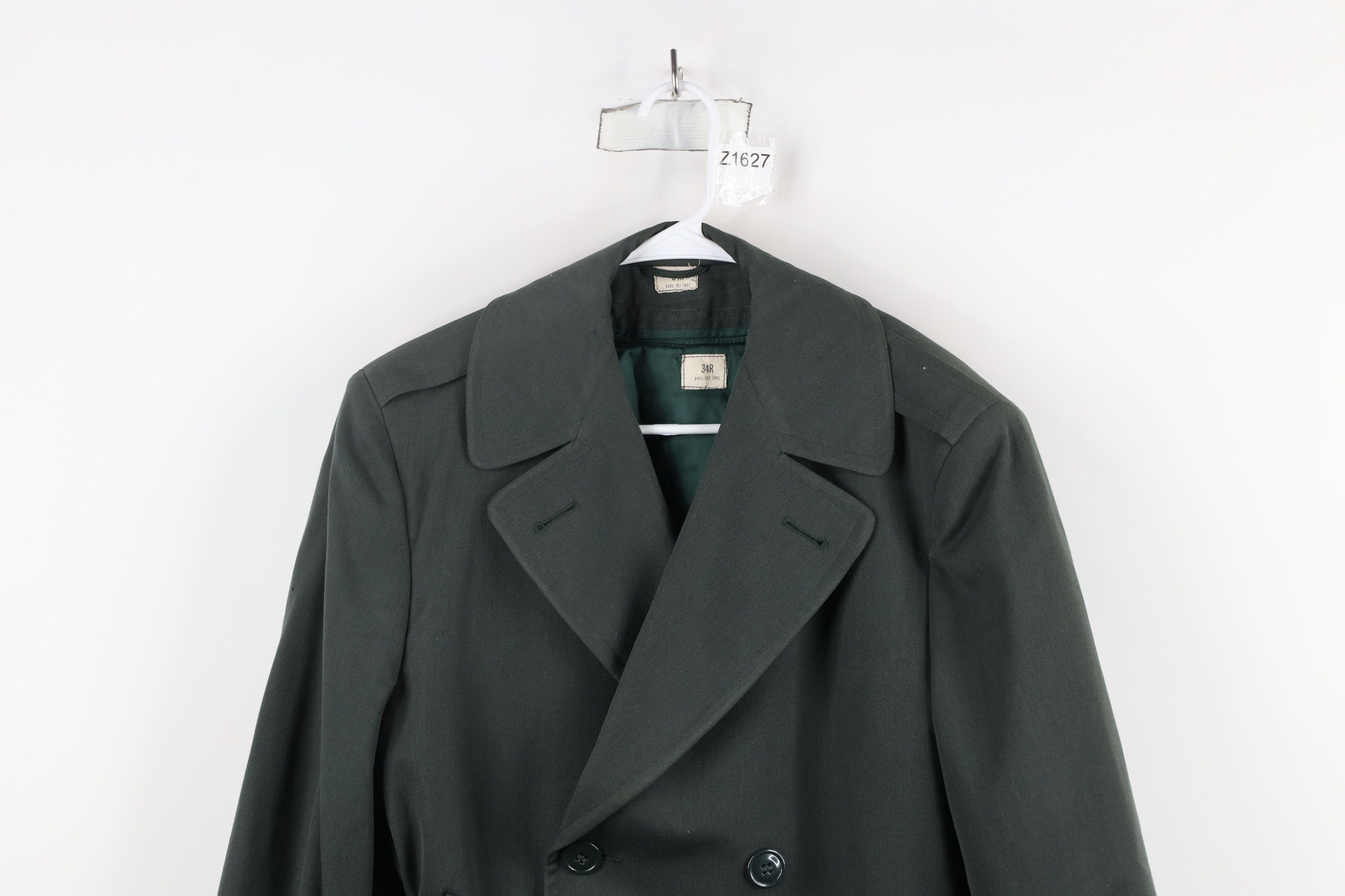 Vintage Vintage 70s Vietnam War Gabardine Lined Trench Coat Overcoat Size US L / EU 52-54 / 3 - 2 Thumbnail