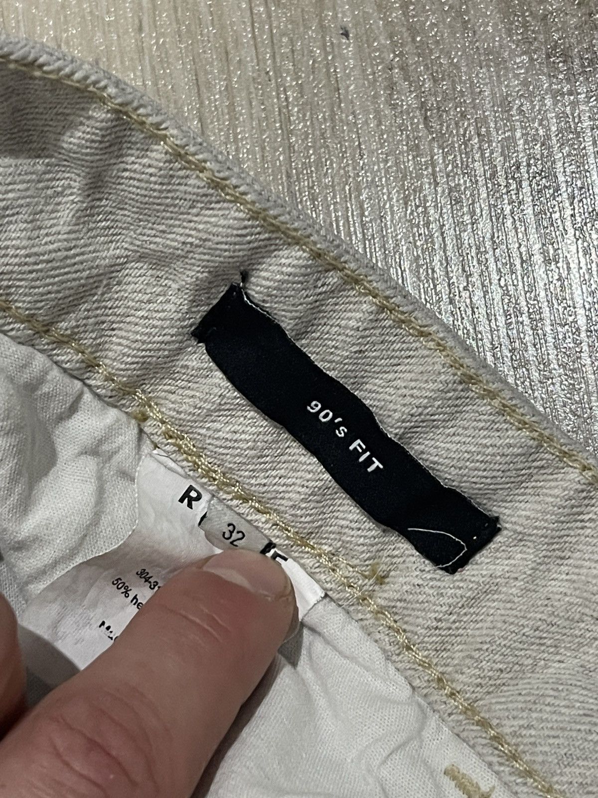 Rohe Rohe jeans mens 32 pants Size US 32 / EU 48 - 13 Thumbnail