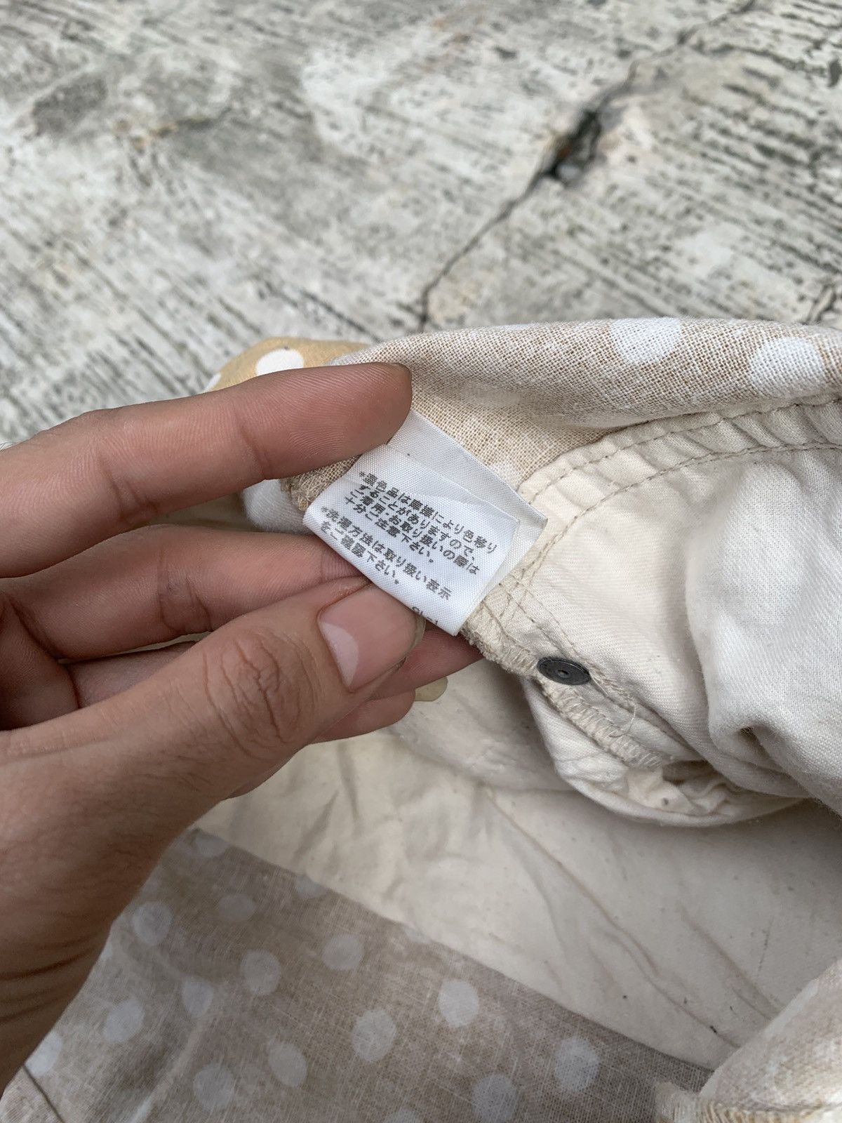 Issey Miyake Vintage mercibeaucoup by Issey Miyake dot pants Size US 29 - 9 Thumbnail