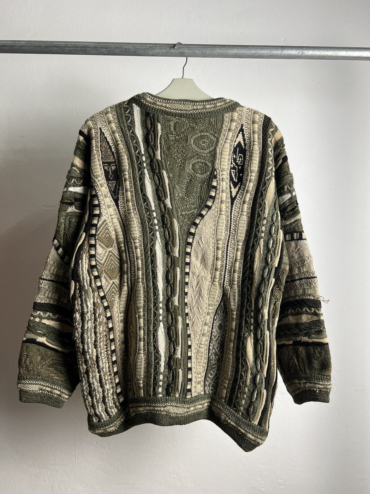 Vintage Vintage Carlo Alberto Colour Cable Knitwear Sweater Size US S / EU 44-46 / 1 - 4 Thumbnail