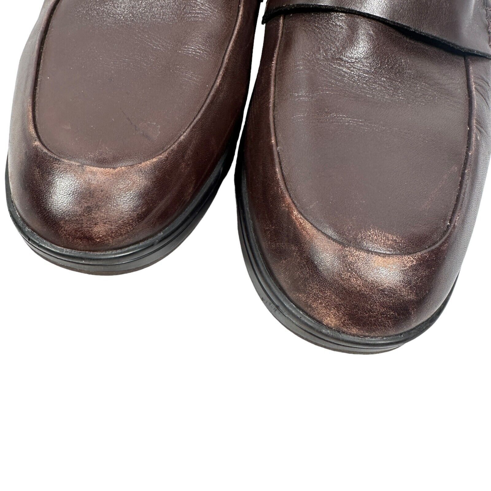MBT MBT Asante Loafer Shoes Men10.5 EUR 44 Brown Leather Slip On Size US 10.5 / EU 43-44 - 8 Thumbnail